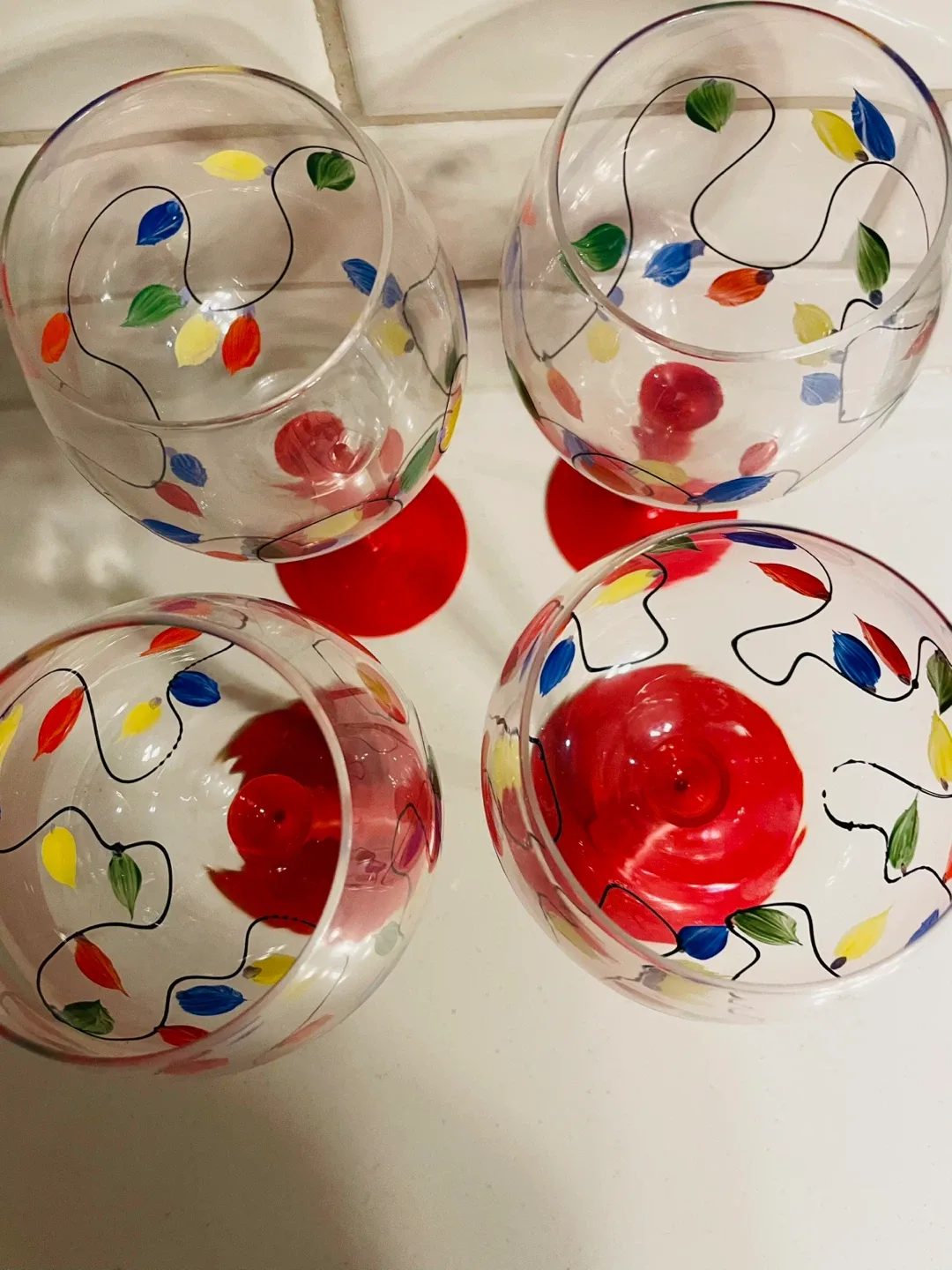 Beautiful Home Essentials & Beyond Celebration Wine glasses image indicator(2)