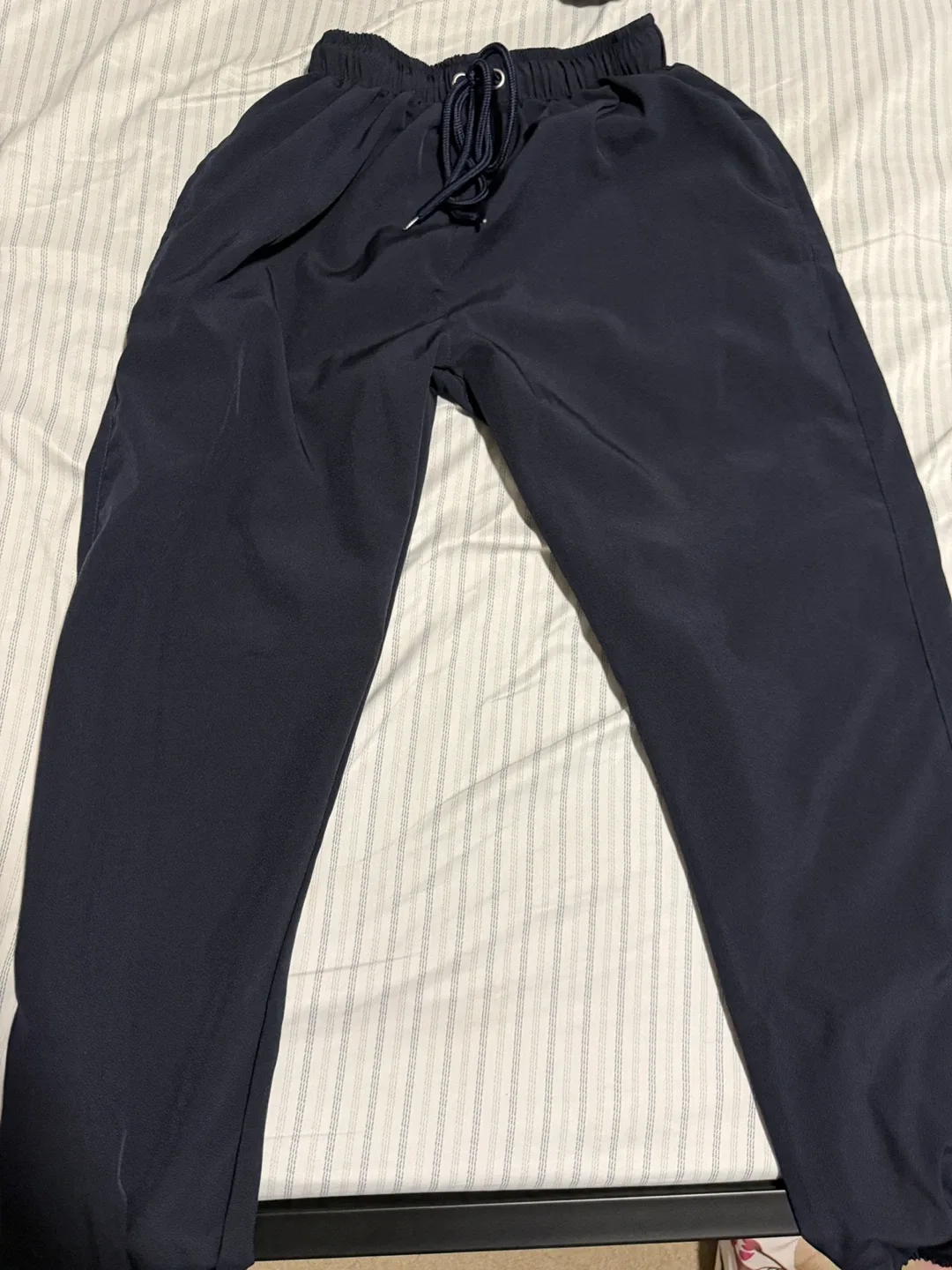 Navy Blue Track Pants