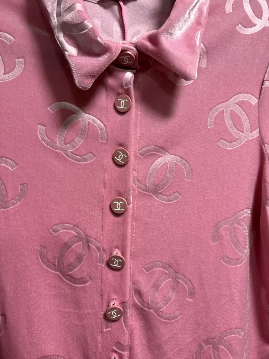 Chanel Pink Romper image indicator(2)