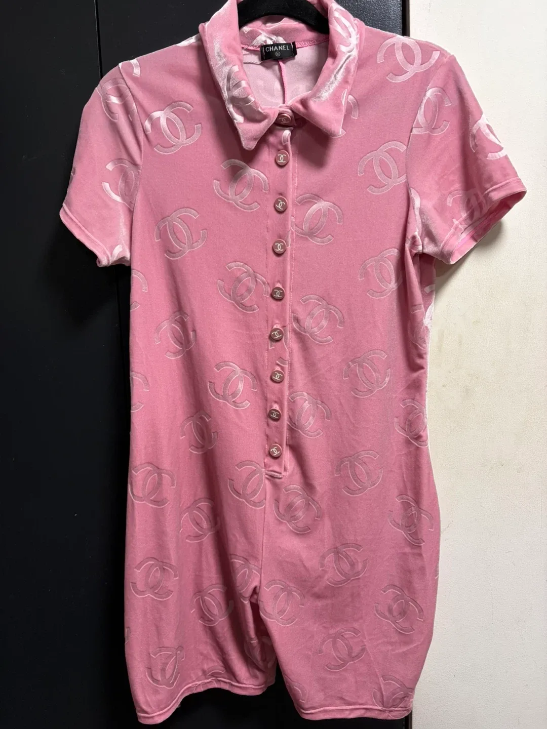 Chanel Pink Romper