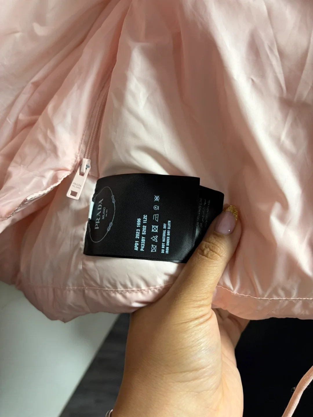 Prada Milano Pink Puffer Jacket image indicator(4)