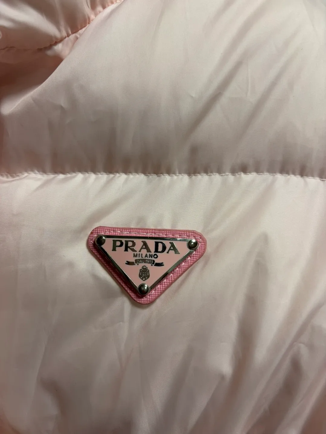 Prada Milano Pink Puffer Jacket image indicator(2)