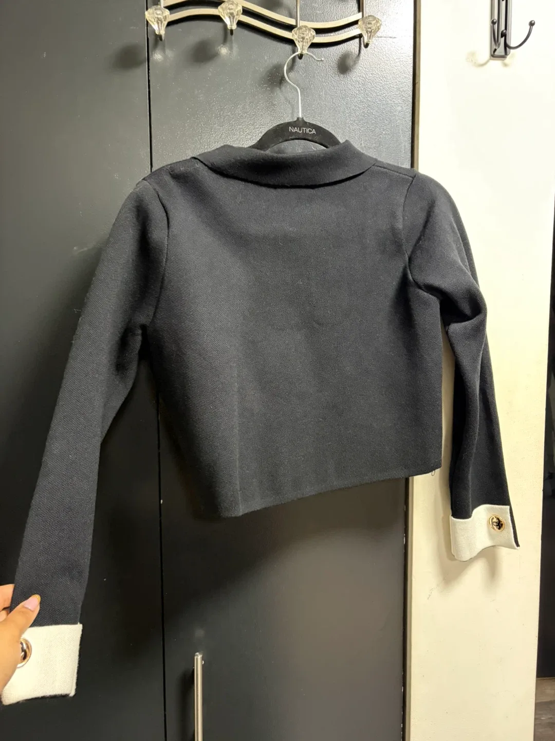 Chanel Black Knit Cardigan image indicator(5)