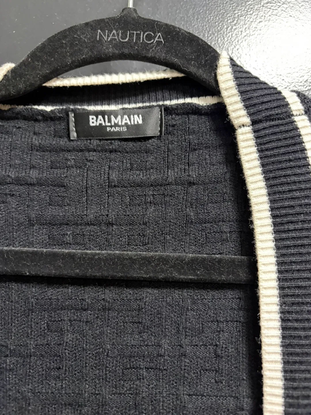 Balmain Paris Black Cardigan image indicator(3)