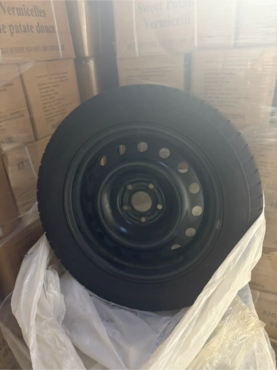 225/55R17 Winter Tire with rims!! Excellent condition