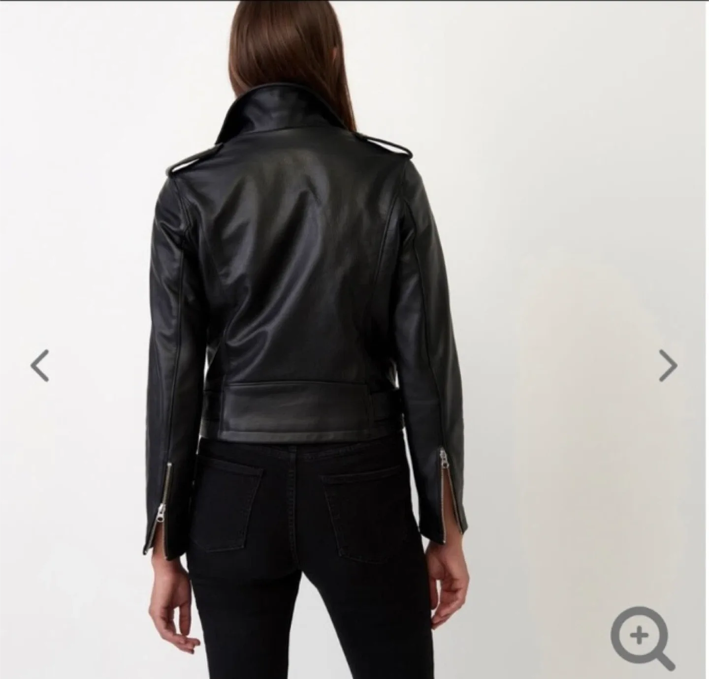 Women’s Roots Moto Jacket - Size 2, Extra Small image indicator(3)