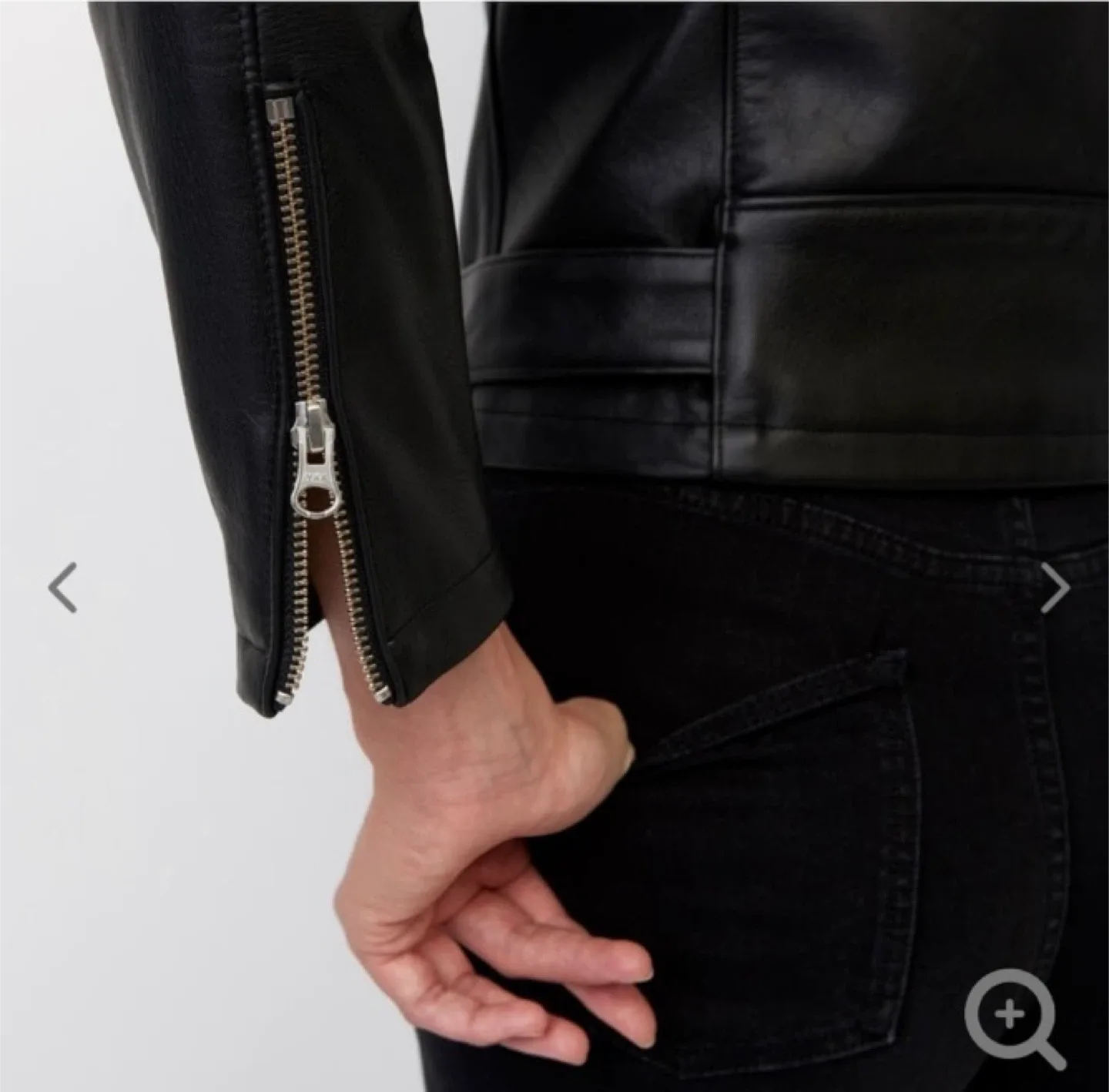 Women’s Roots Moto Jacket - Size 2, Extra Small image indicator(4)