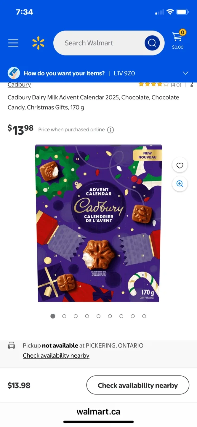 Cadbury Dairy Milk Advent Calendar - NEW! image indicator(3)