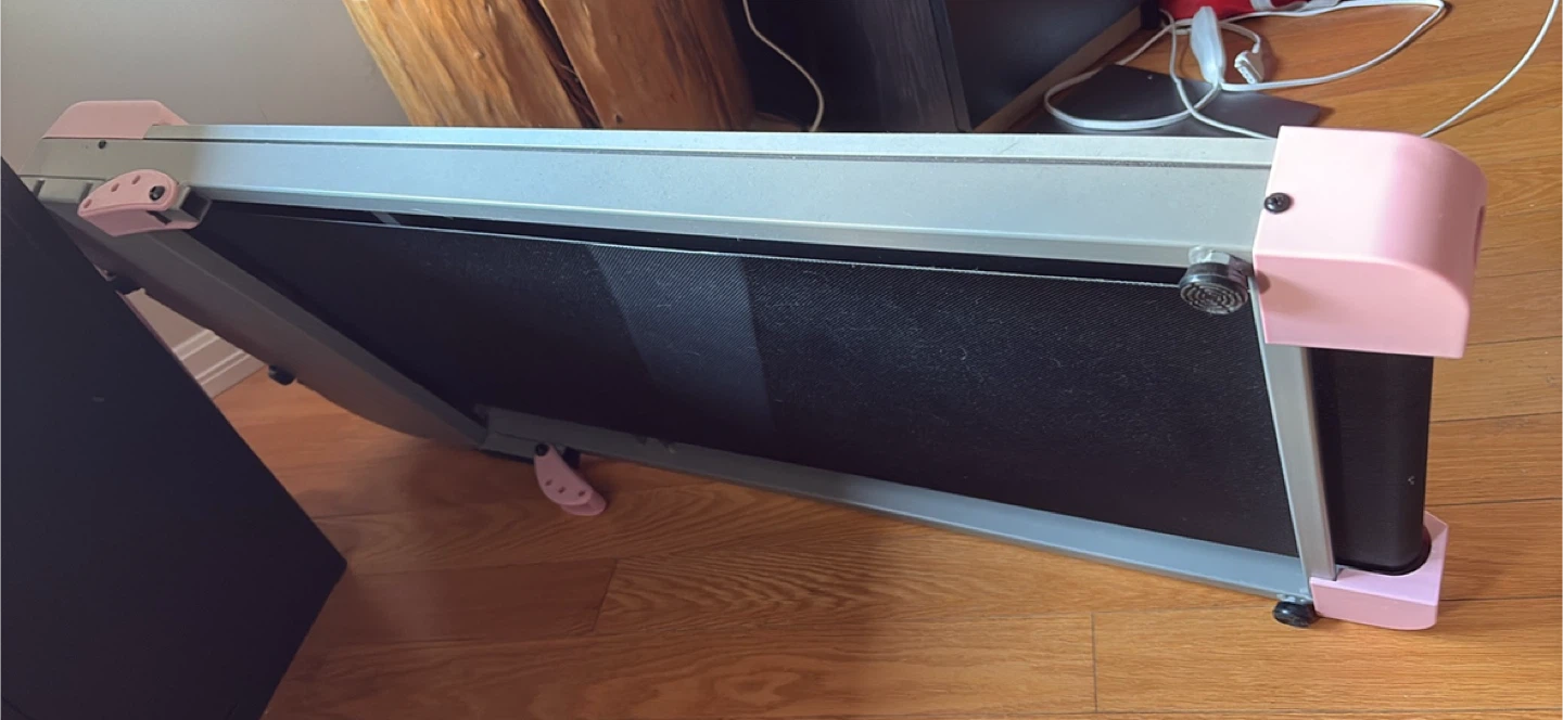 RHYTHMFUN Under Desk Treadmill - Pink Accents - photo 2
