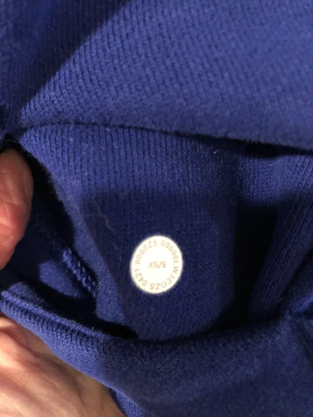 Lululemon Scuba Hoodie XS/S Blue image indicator(3)