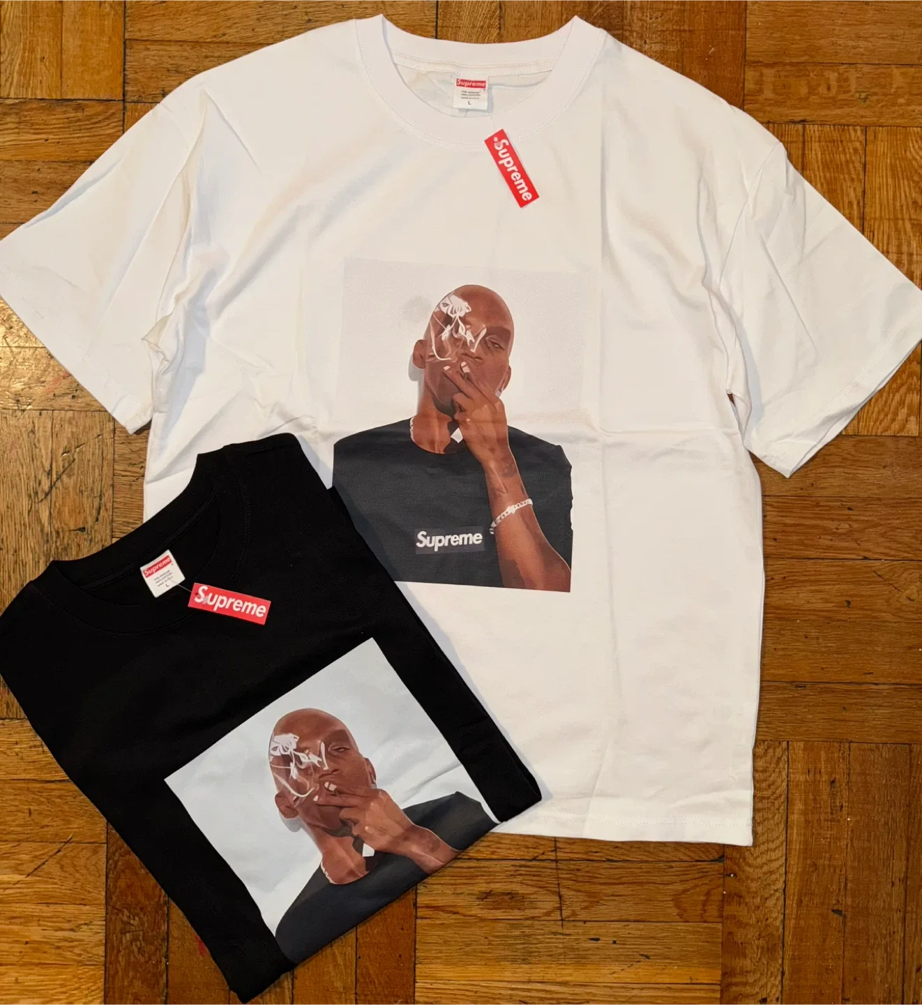 Supreme Tee - White & Black