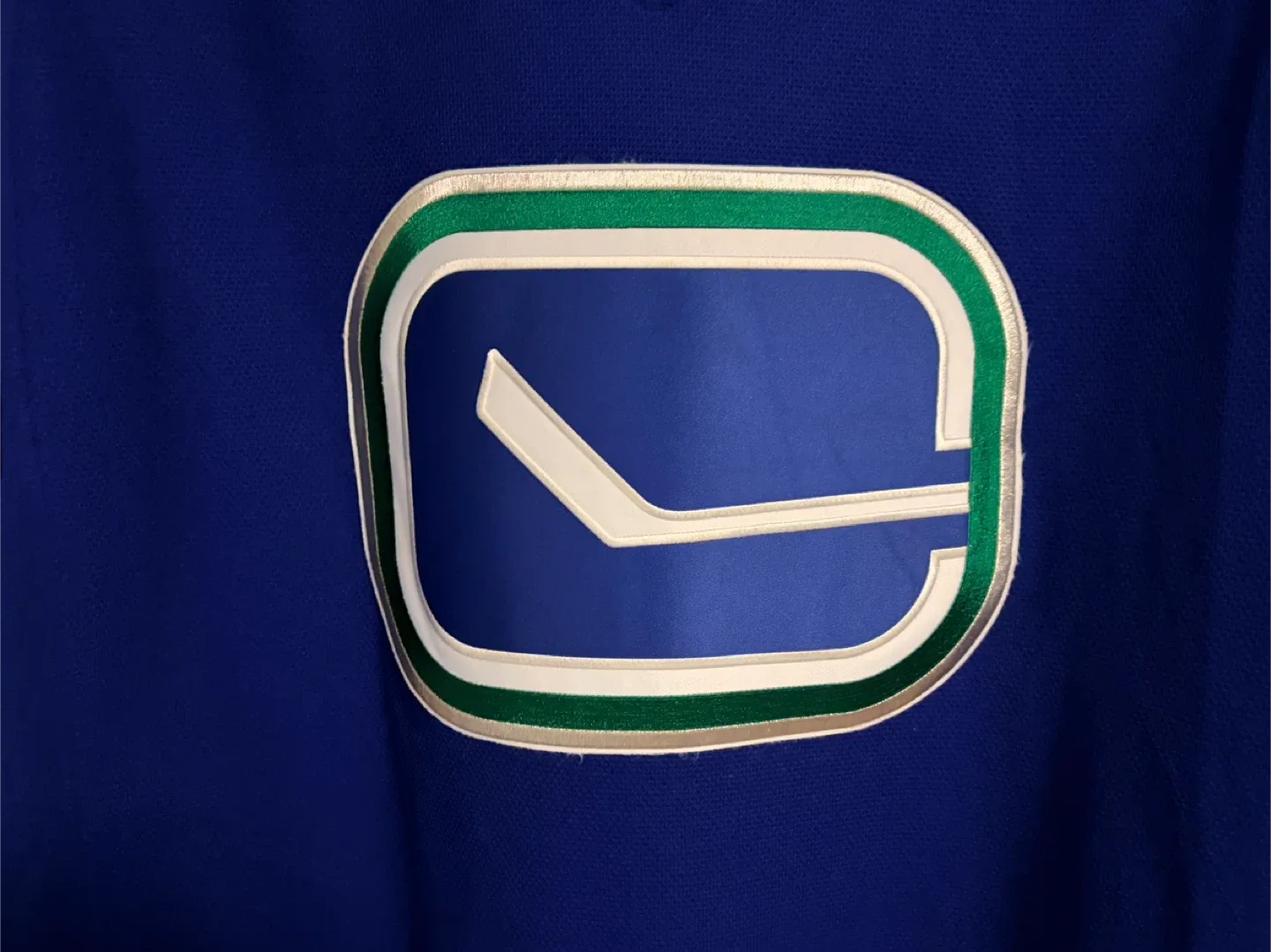Authentic Reebok Vancouver Canucks Stick In Rink Jersey XXL 2XL image indicator(2)