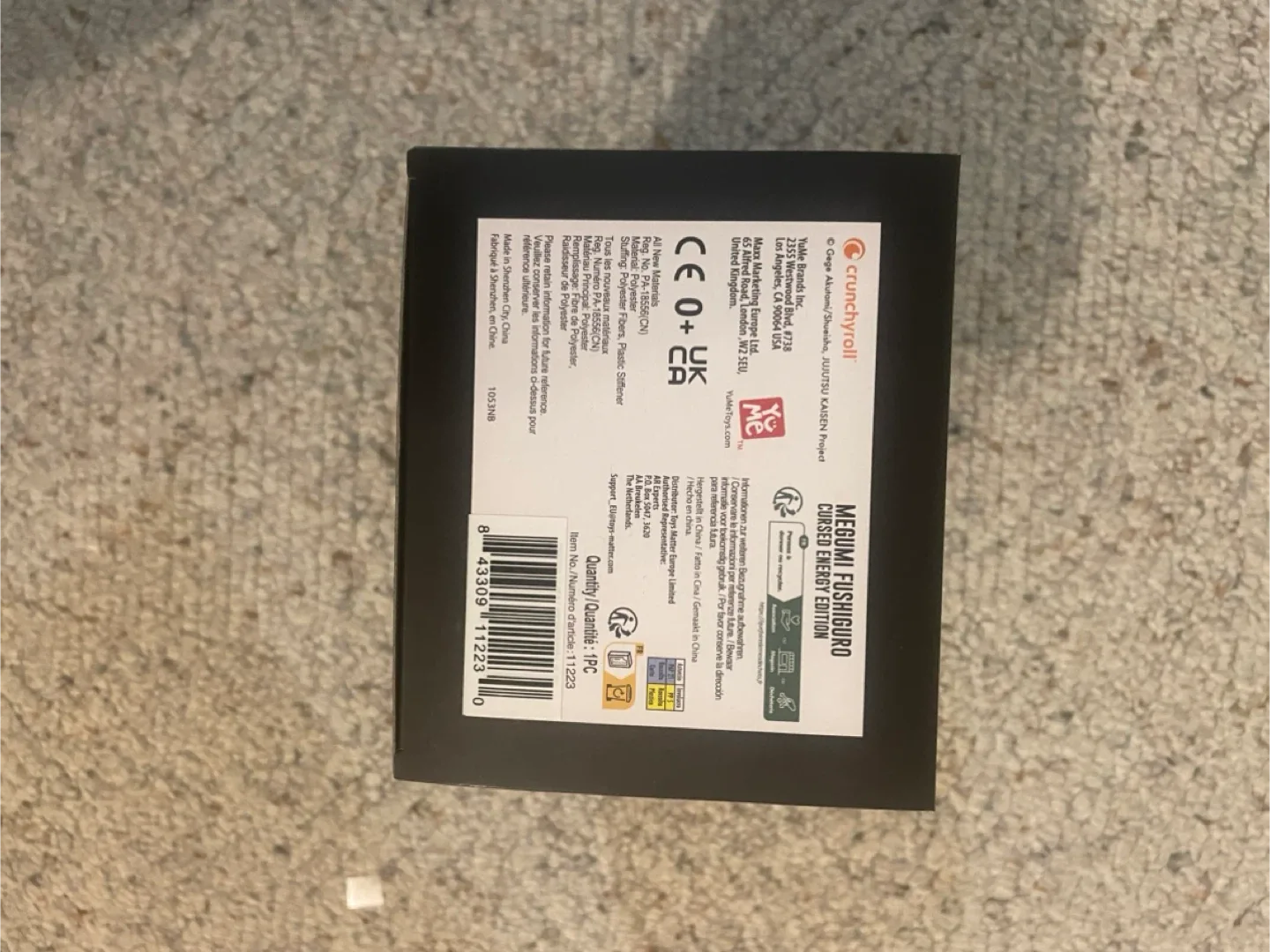 DZNR Jujutsu Kaisen Megumi Fushiguro Plushie image indicator(6)