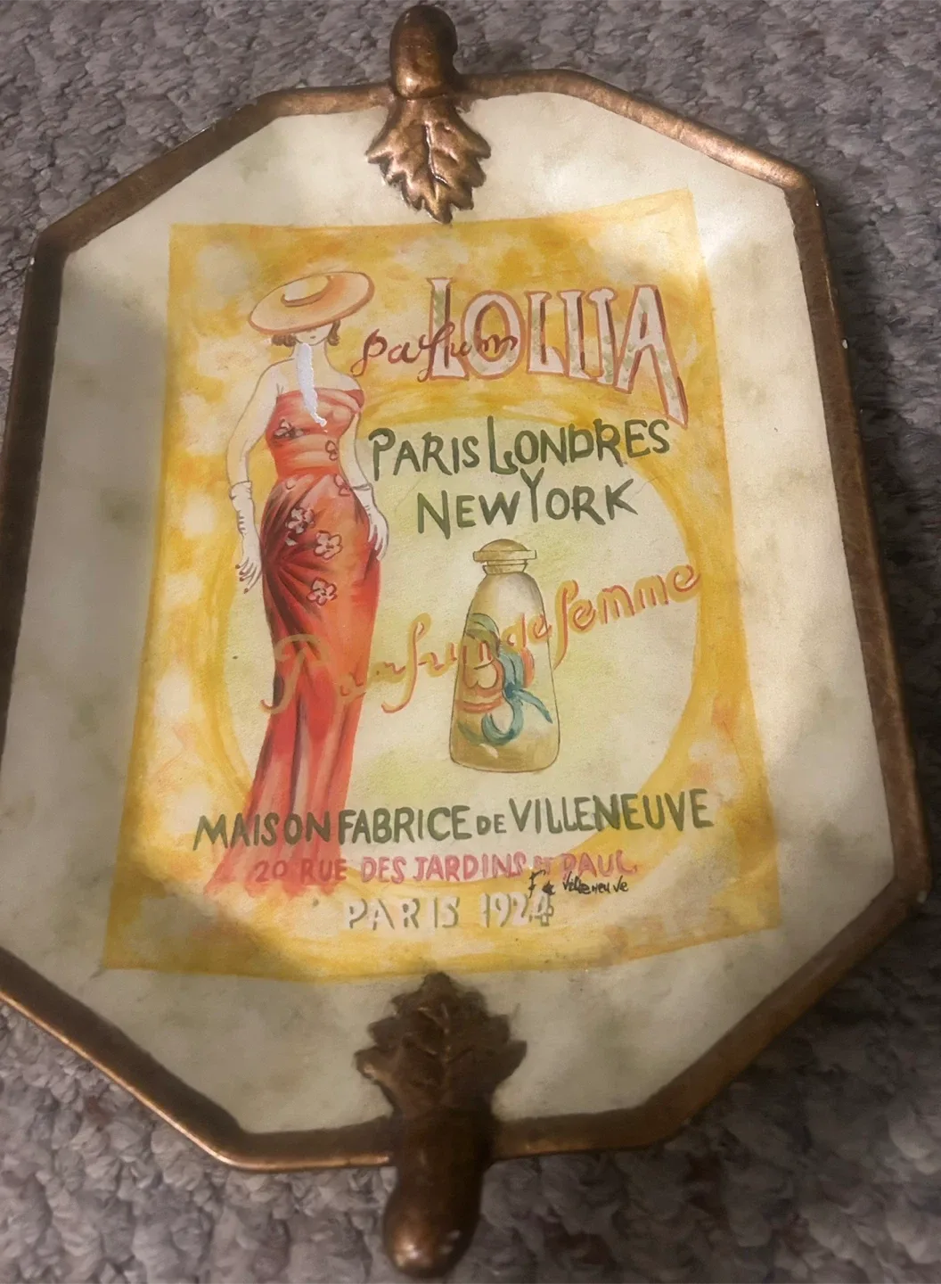 TamSan Designs Decorative Tray