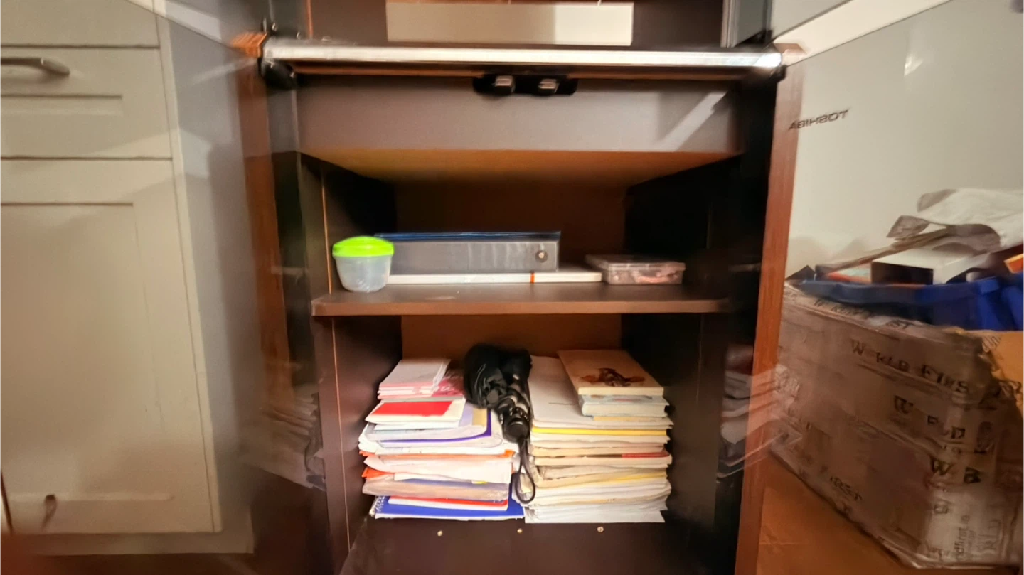Toshiba Glass Door Display Cabinet - Brown - photo 3