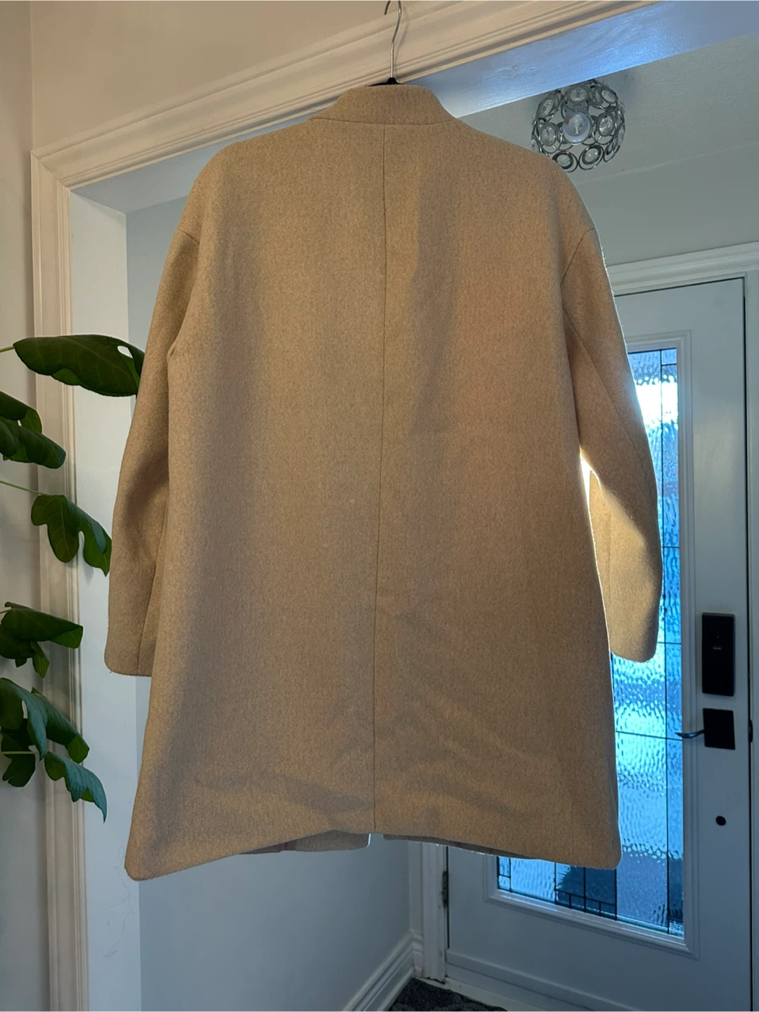 Zara Beige Wool Blend Coat - photo 3