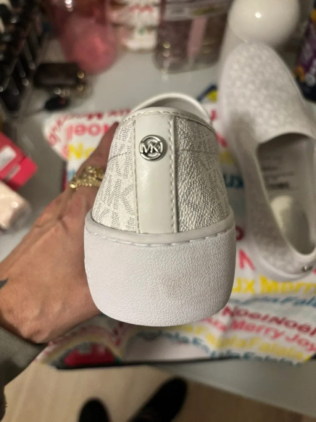 Michael Kors Slip On Sneakers- Size 8 image indicator(3)