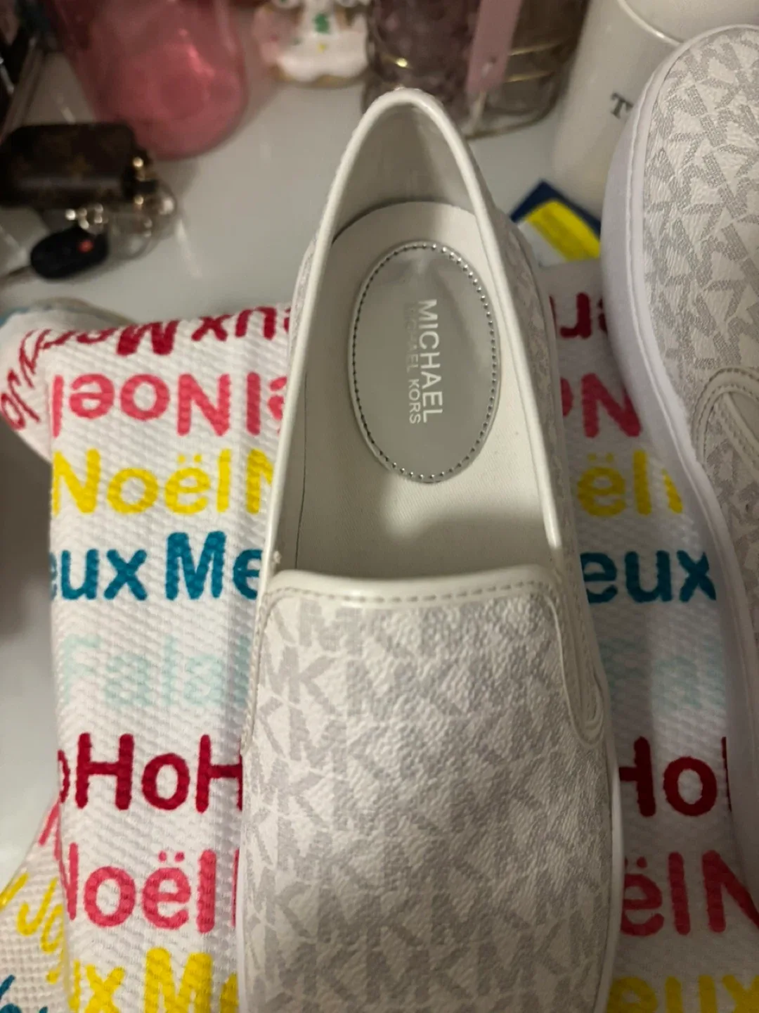 Michael Kors Slip On Sneakers- Size 8 image indicator(2)