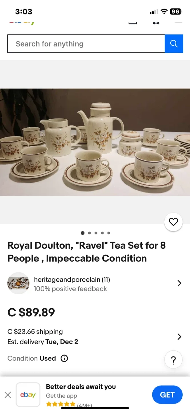 Royal Doulton Ravel Serving Bowl/Platter