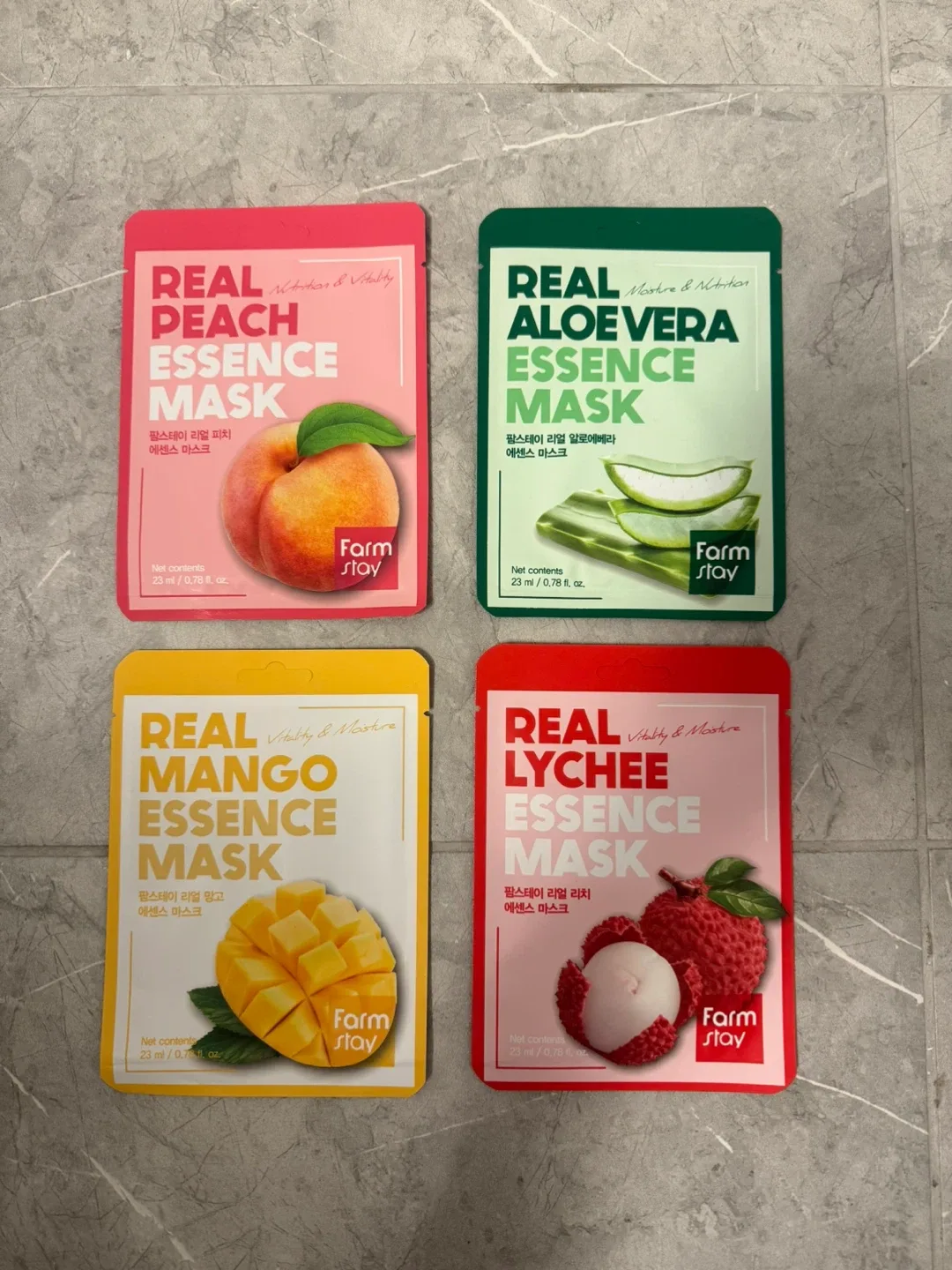 4 Farm Stay Essence Masks