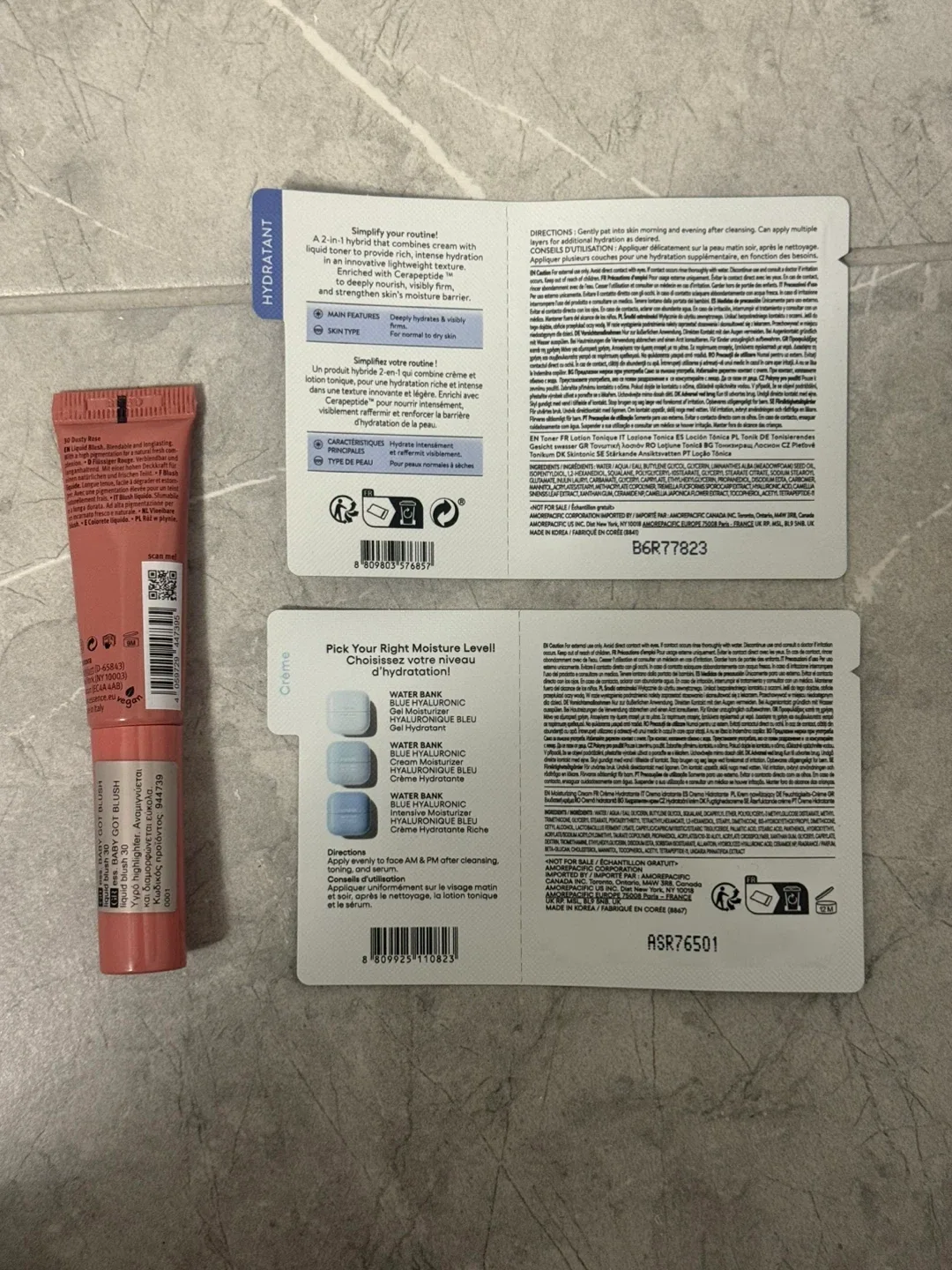 Essence Baby Got Blush & Laneige Samples image indicator(2)