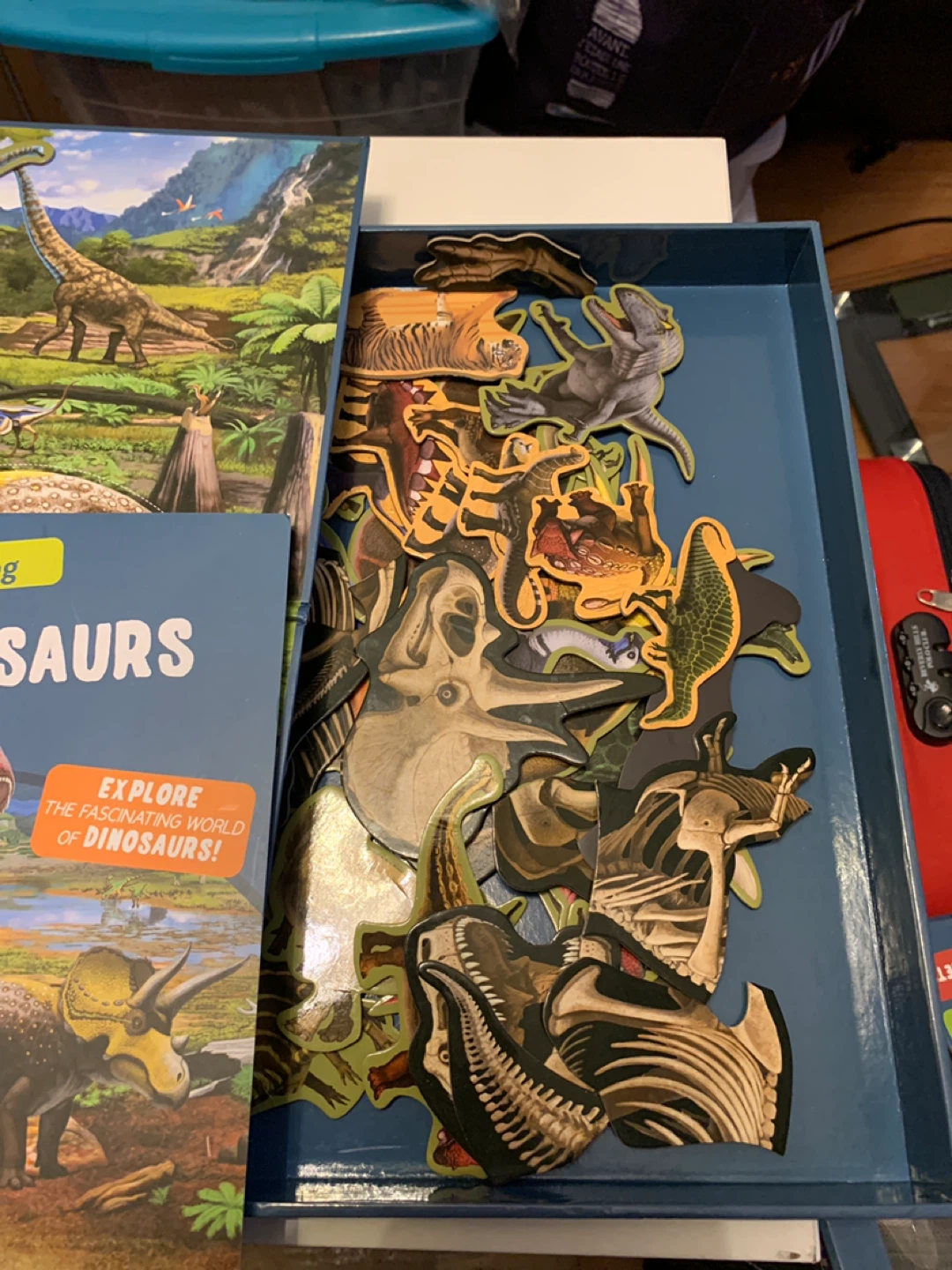 Discovering Dinosaurs Magnetic Board Book - photo 3