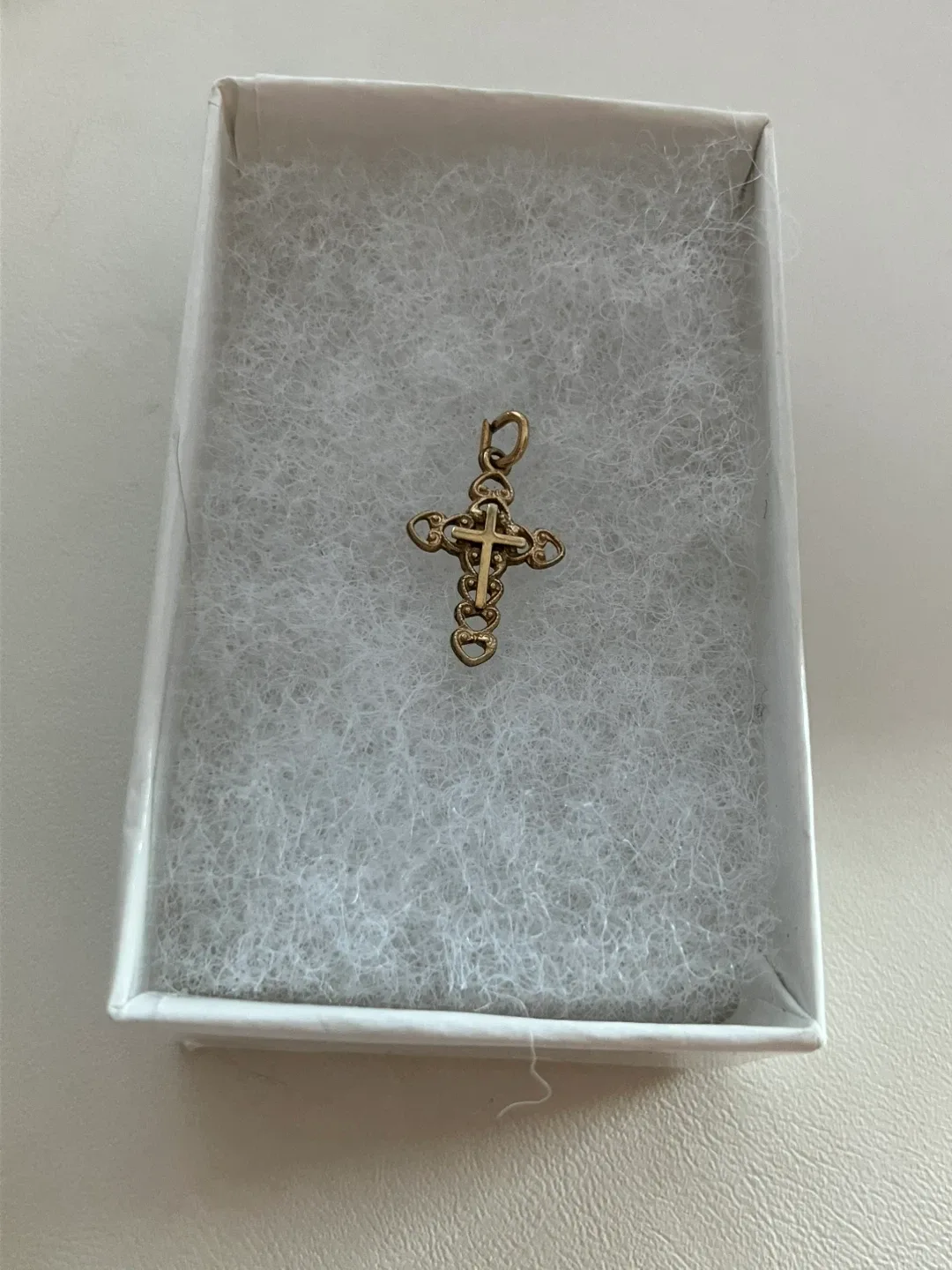 Vintage 14k Gold Fill Cross Pendant image indicator(4)