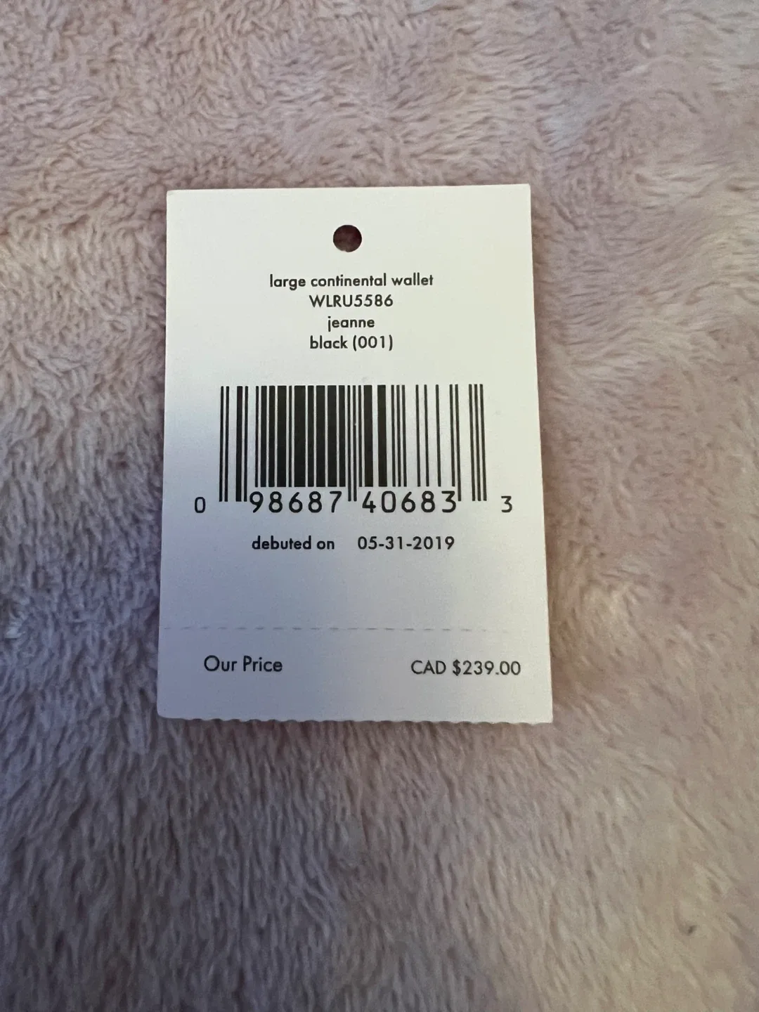 Kate Spade Large Continental Wallet - Black image indicator(5)