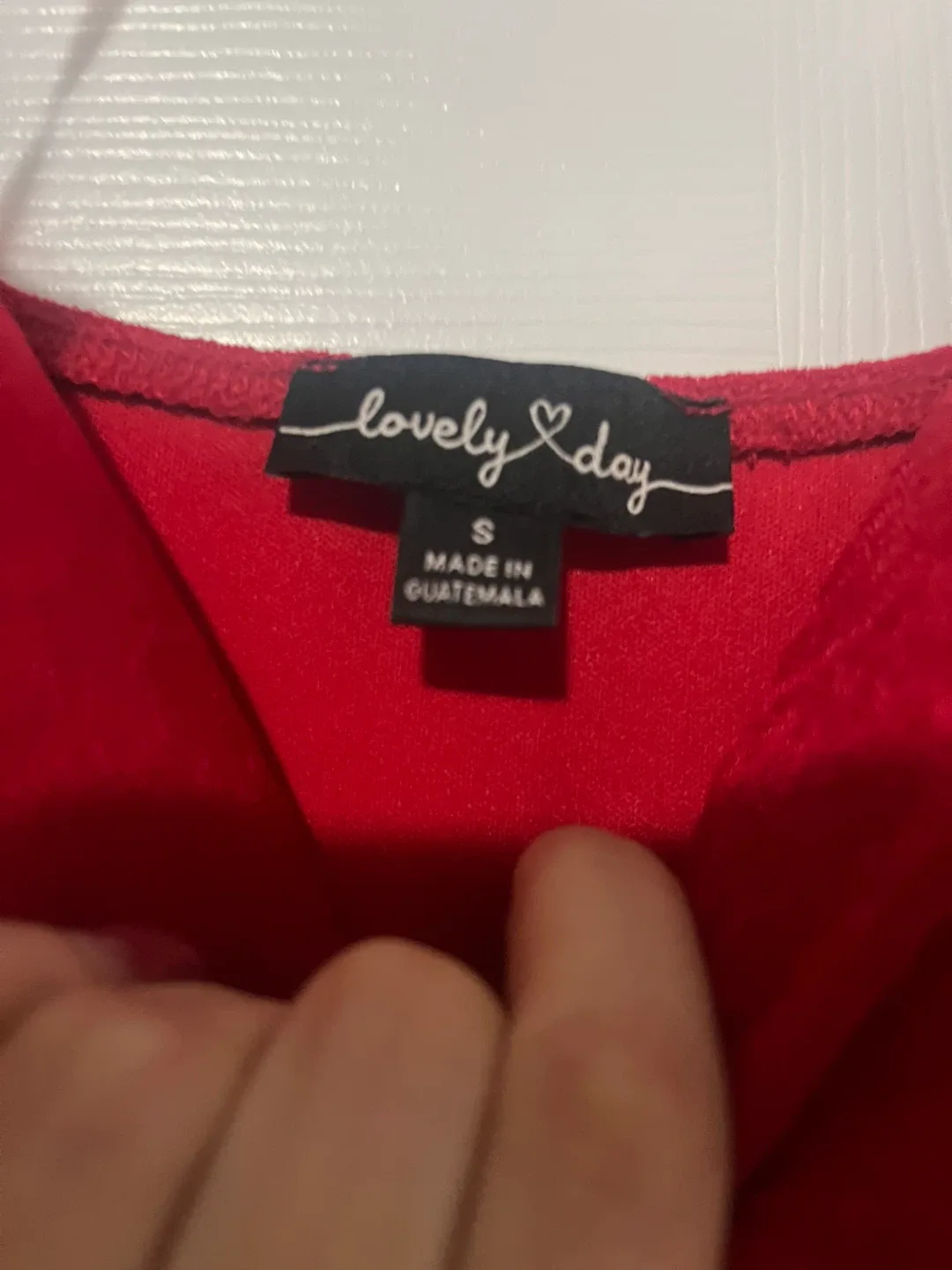 Lovely Day Red Formal Dress - Size S image indicator(2)