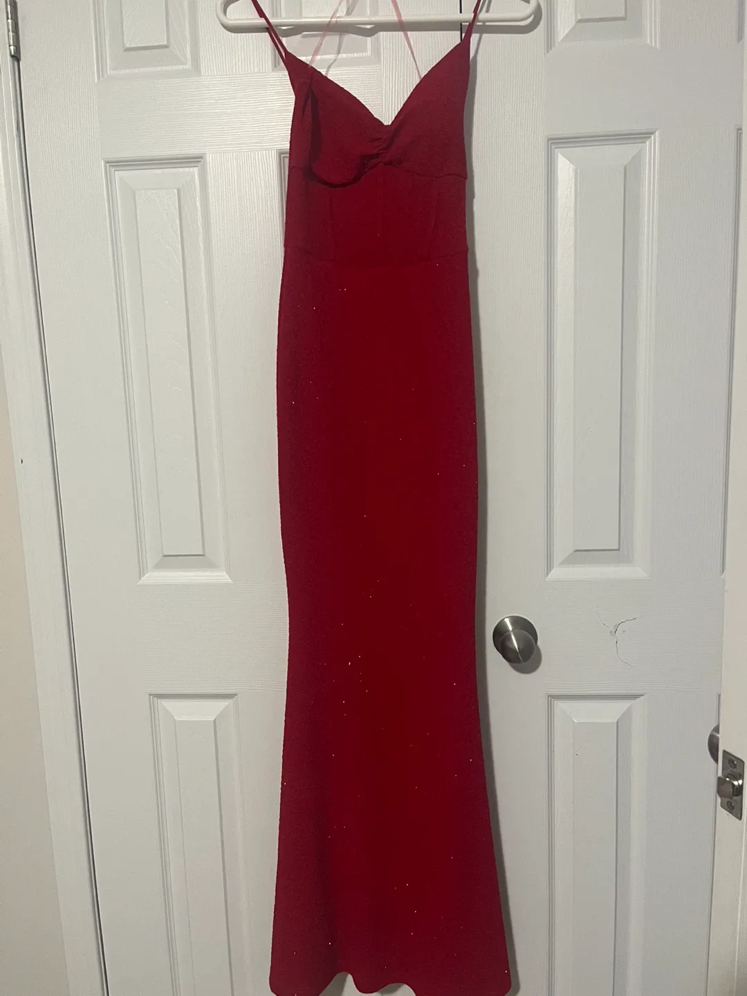 Lovely Day Red Formal Dress - Size S