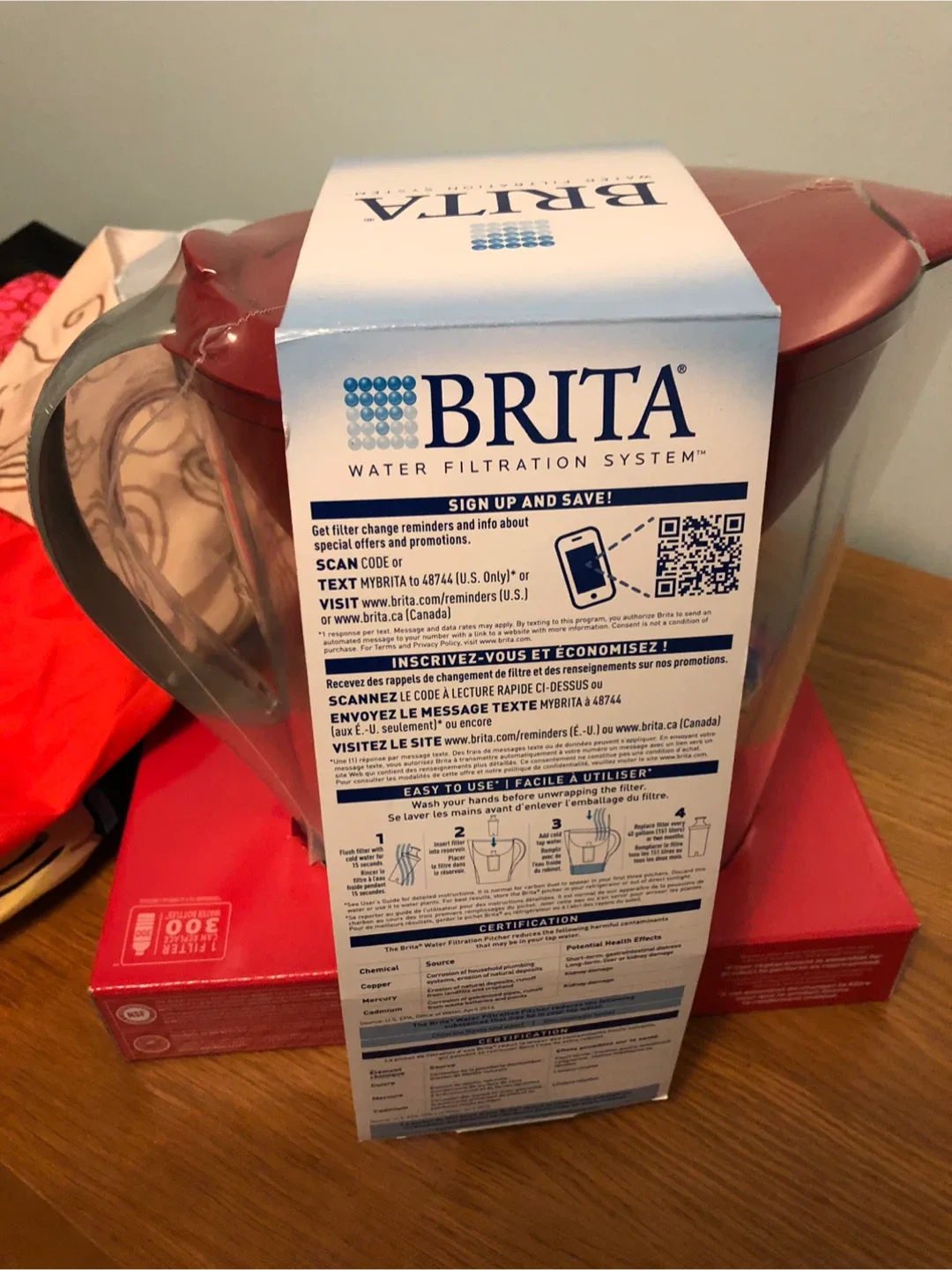 #Cleanout Brita Pacifica 10-Cup Water Filter Pitcher - New image indicator(2)