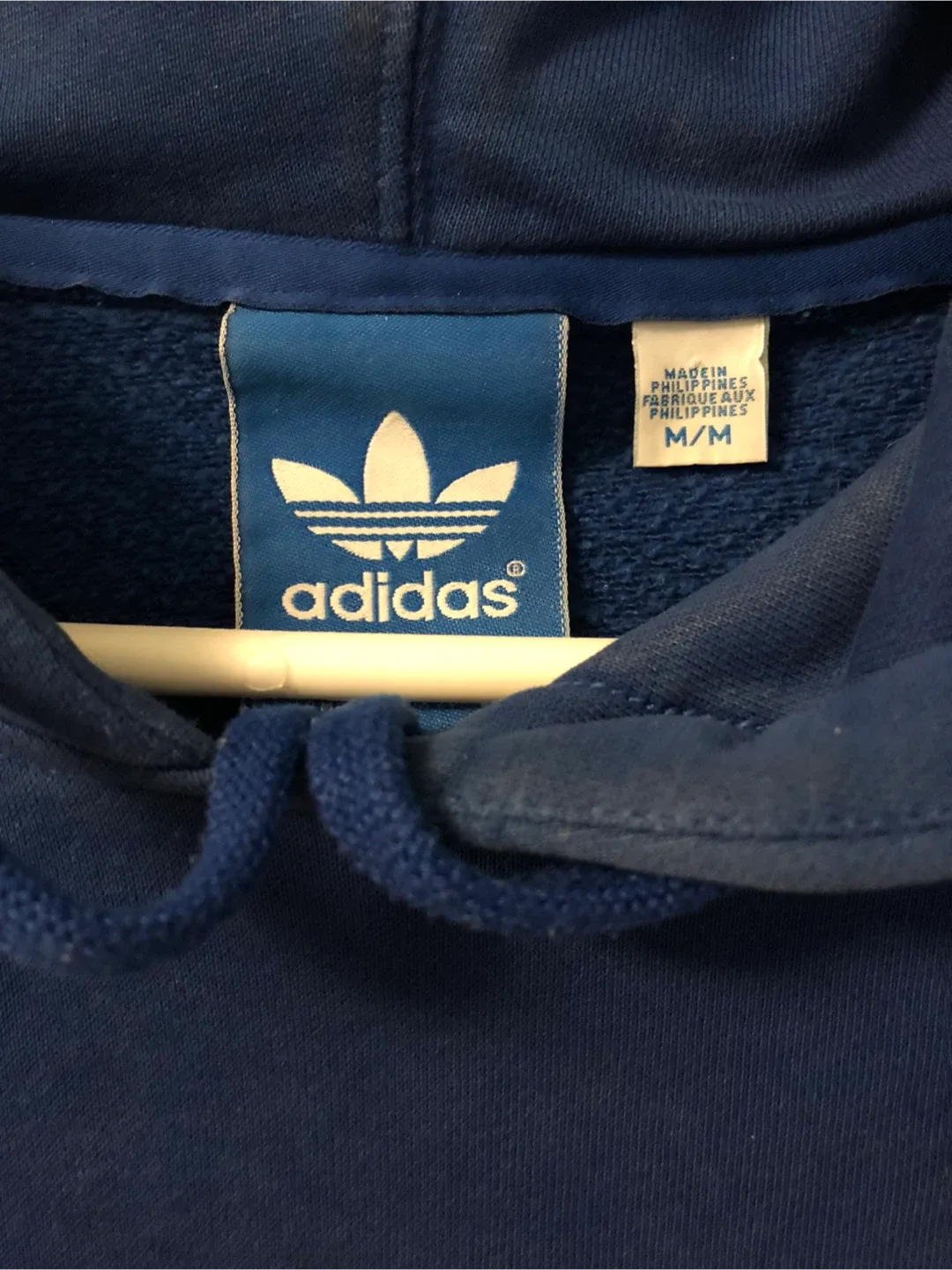 #Cleanout Adidas Blue Hoodie - Size M for men image indicator(2)