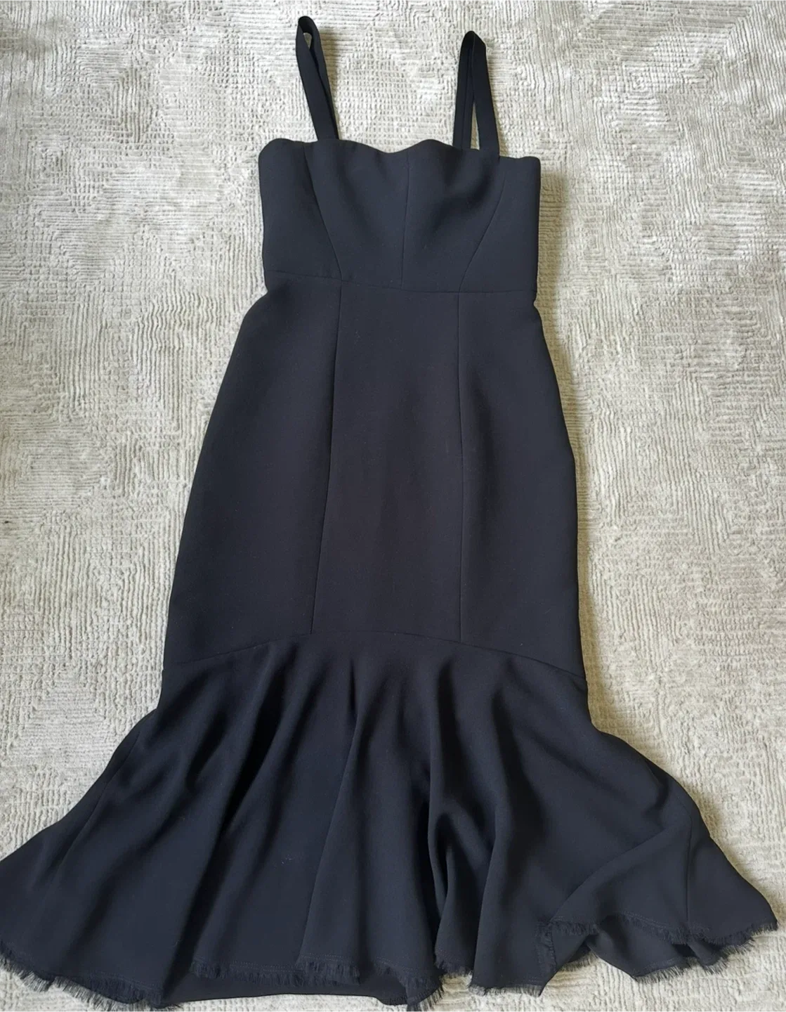 New Zara Black Strapless Dress