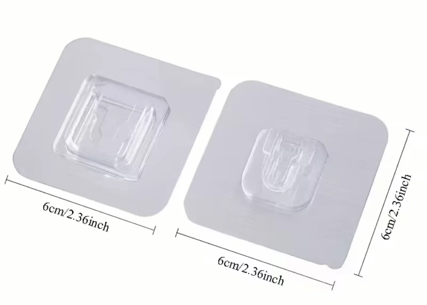 8 Pairs Multi-purpose Adhesive Wall Hooks Hanger image indicator(3)