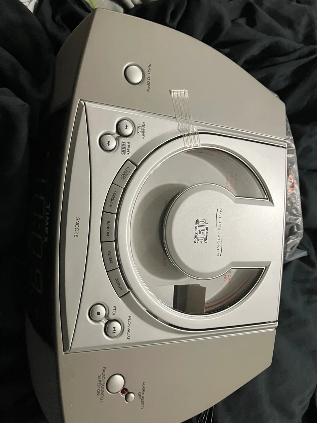 Timex Nature Sounds Digital Radio Alarm Clock