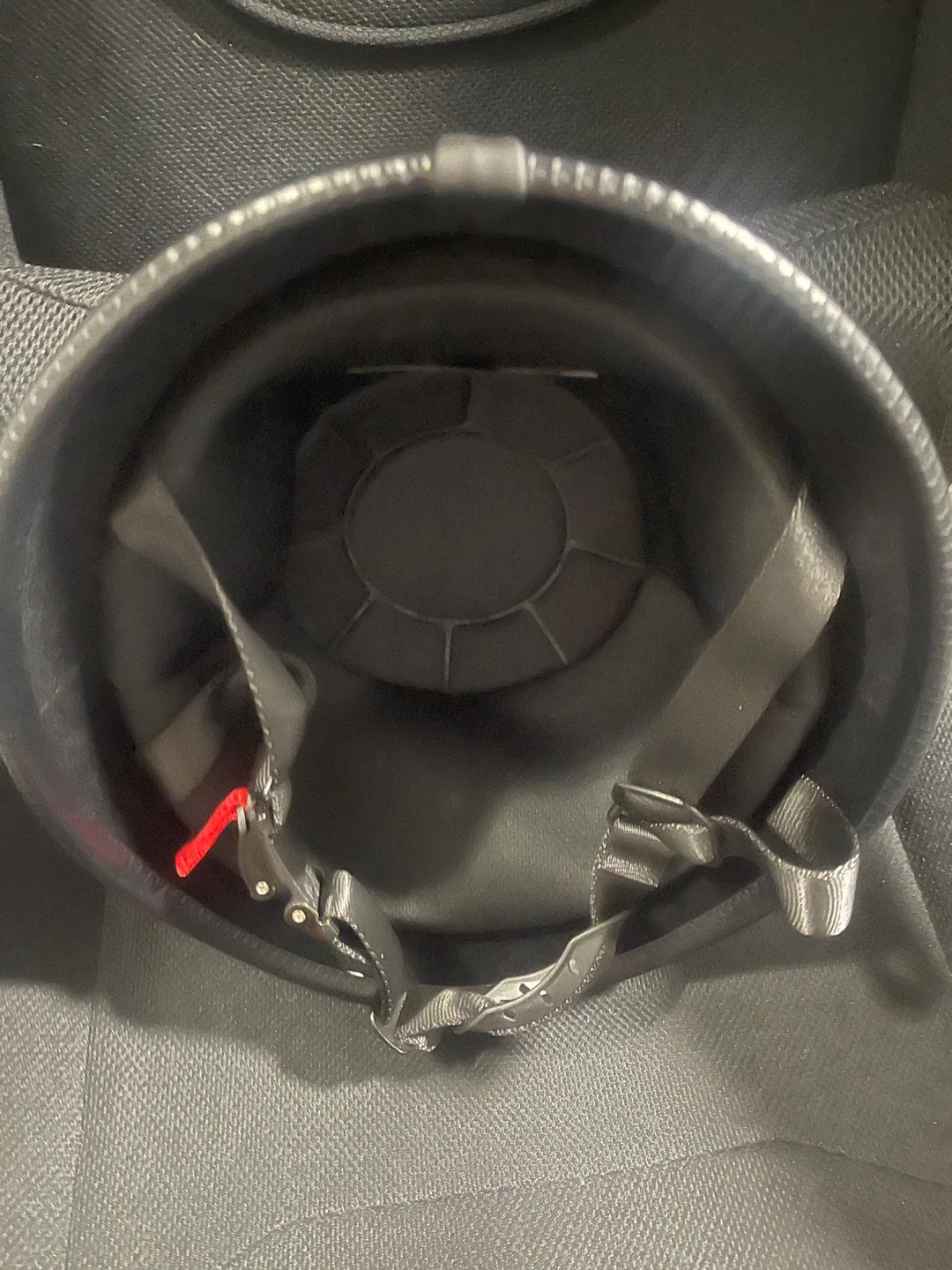 DOT Motorcycle Half Helmet - Matte Black image indicator(4)