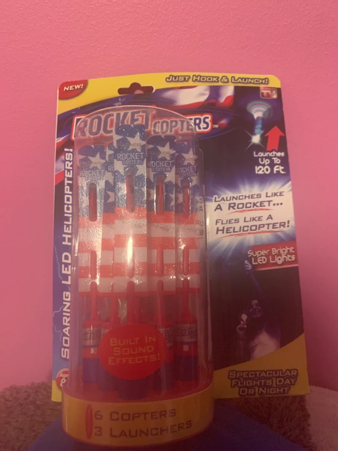 Rocket Copters - 6 Copters 3 Launchers