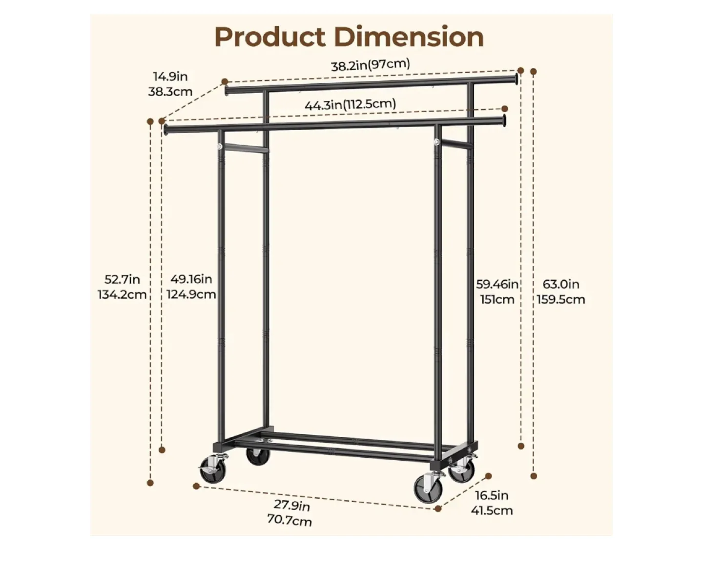 Clothing Rack #Cleanout image indicator(3)