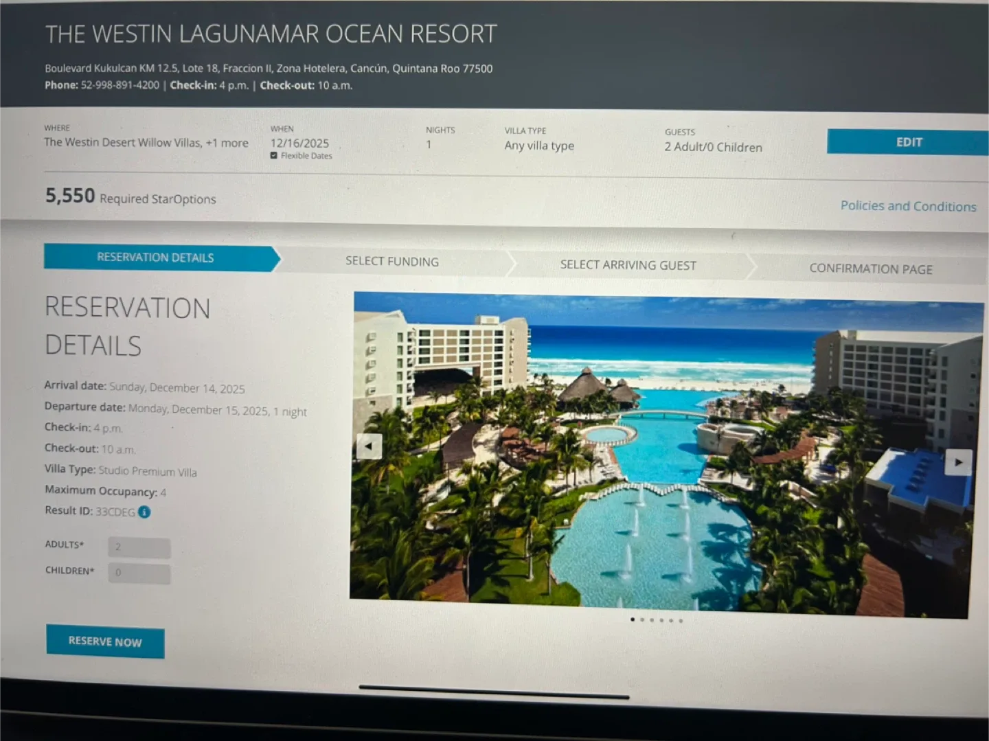 The Westin Lagunamar Ocean Resort Villa