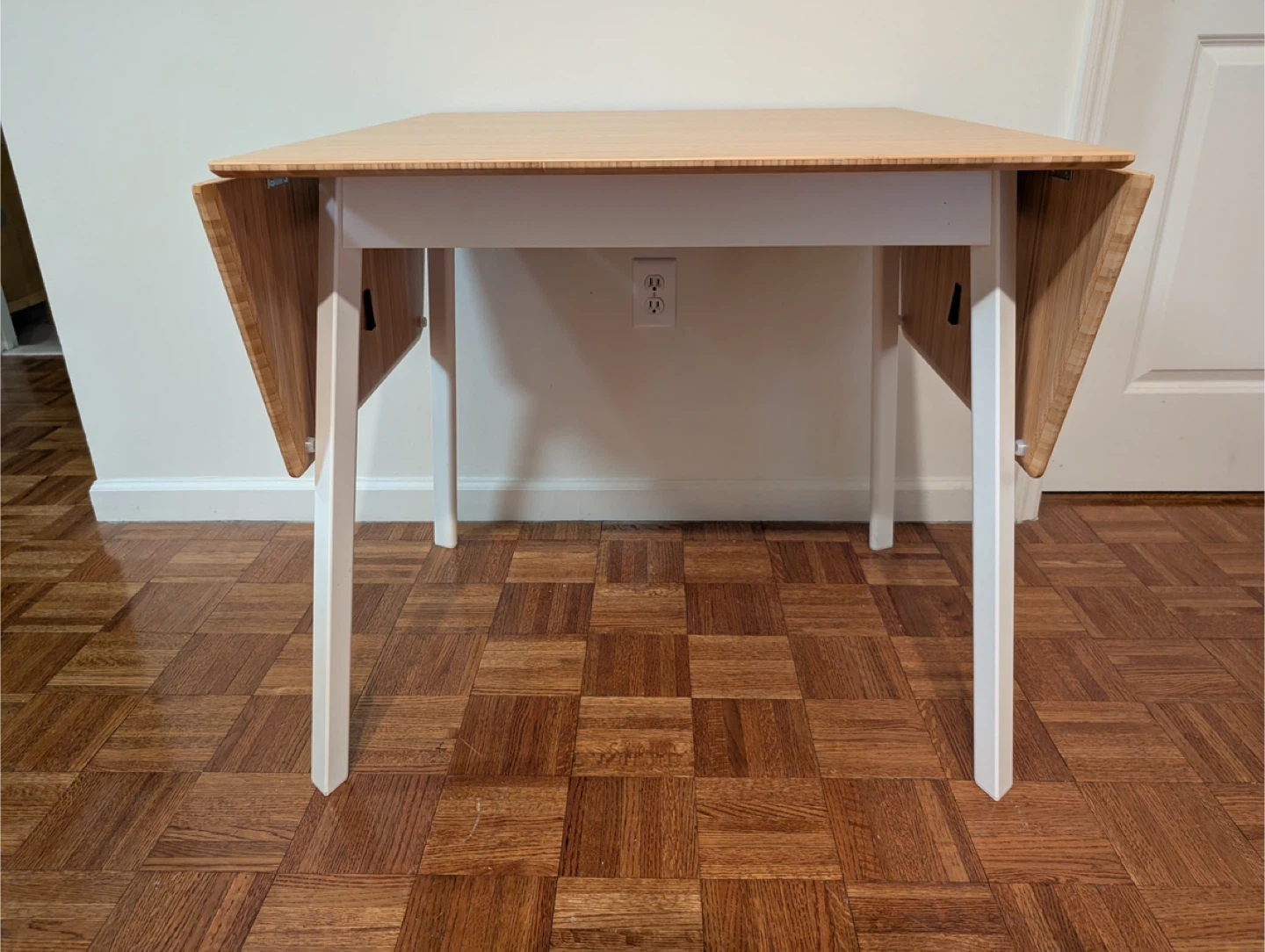 IKEA Drop-Leaf Table & Chairs - photo 2