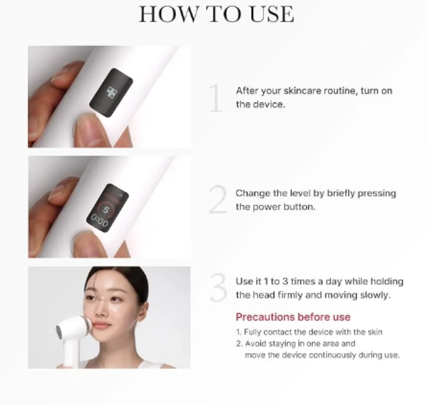 New Medicube AGE-R Ultra Tune Device image indicator(7)