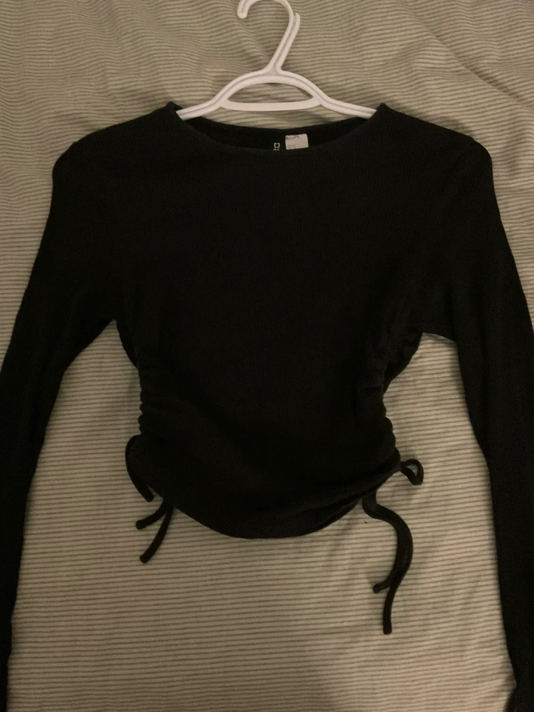 Black Long Sleeve Top