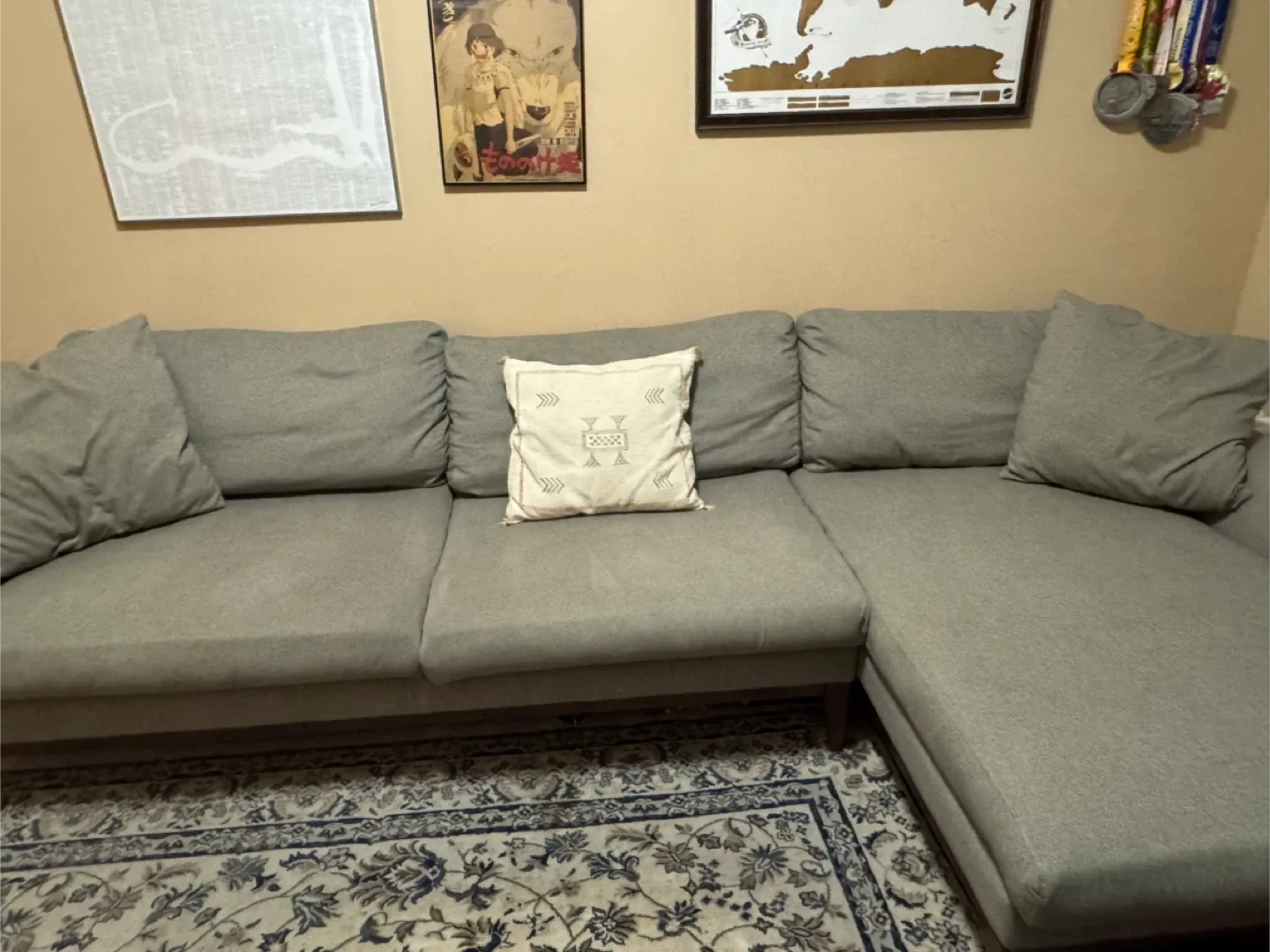 Grey Sectional Sofa