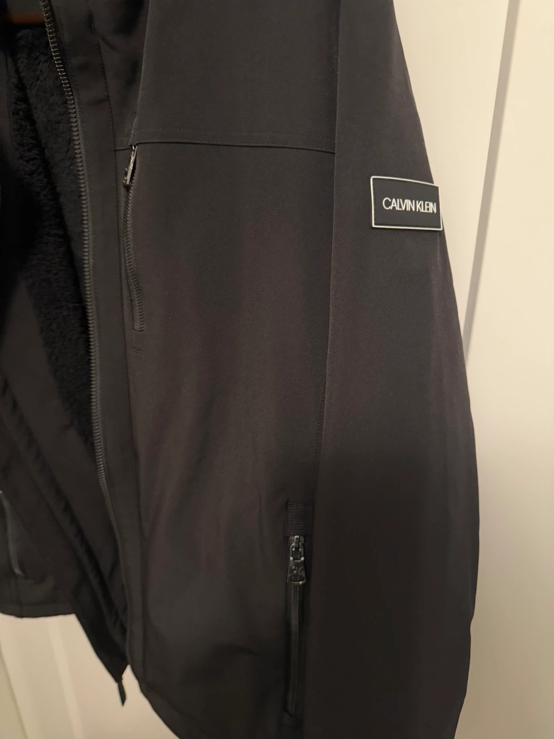 Calvin Klein Black Hooded Winter Jacket XL - photo 3