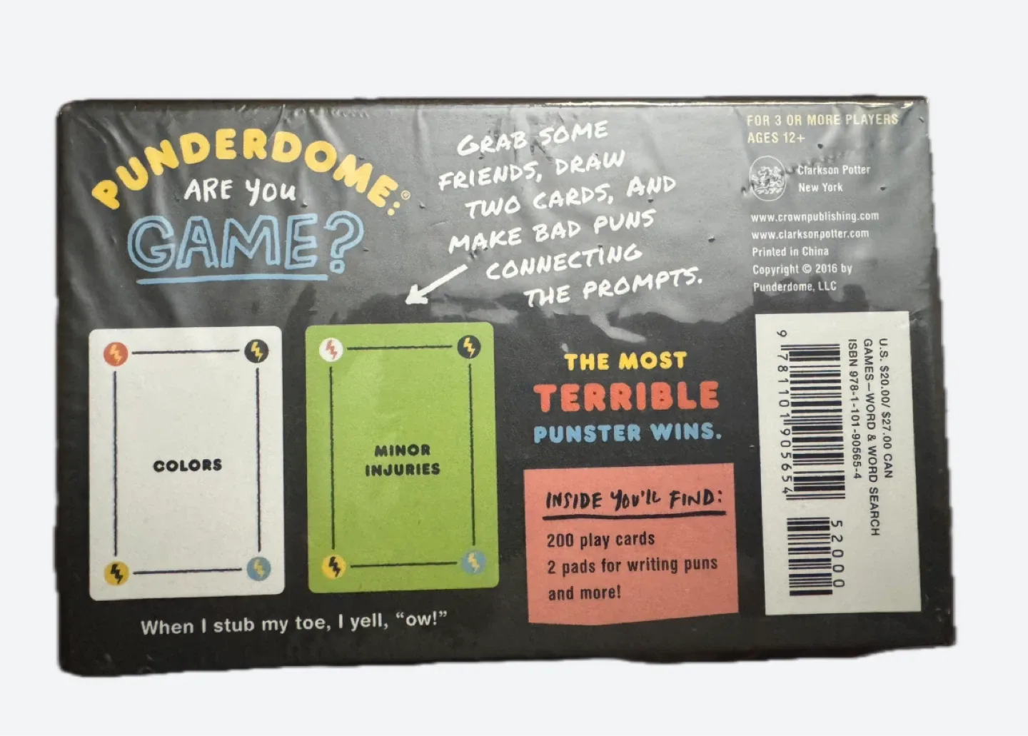 NEW Sealed Punderdome: A Card Game for Pun Lovers image indicator(3)