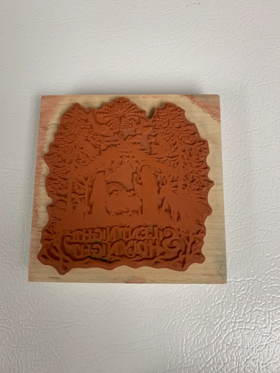 Silent Night Rubber Stamp #Cleanout image indicator(2)