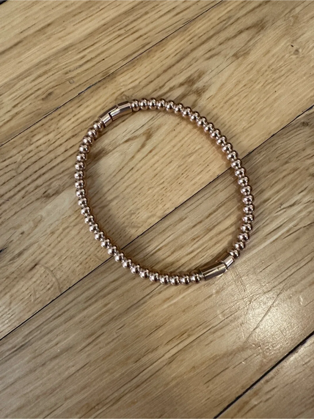 Rose Gold Bead Bracelet #Cleanout image indicator(2)