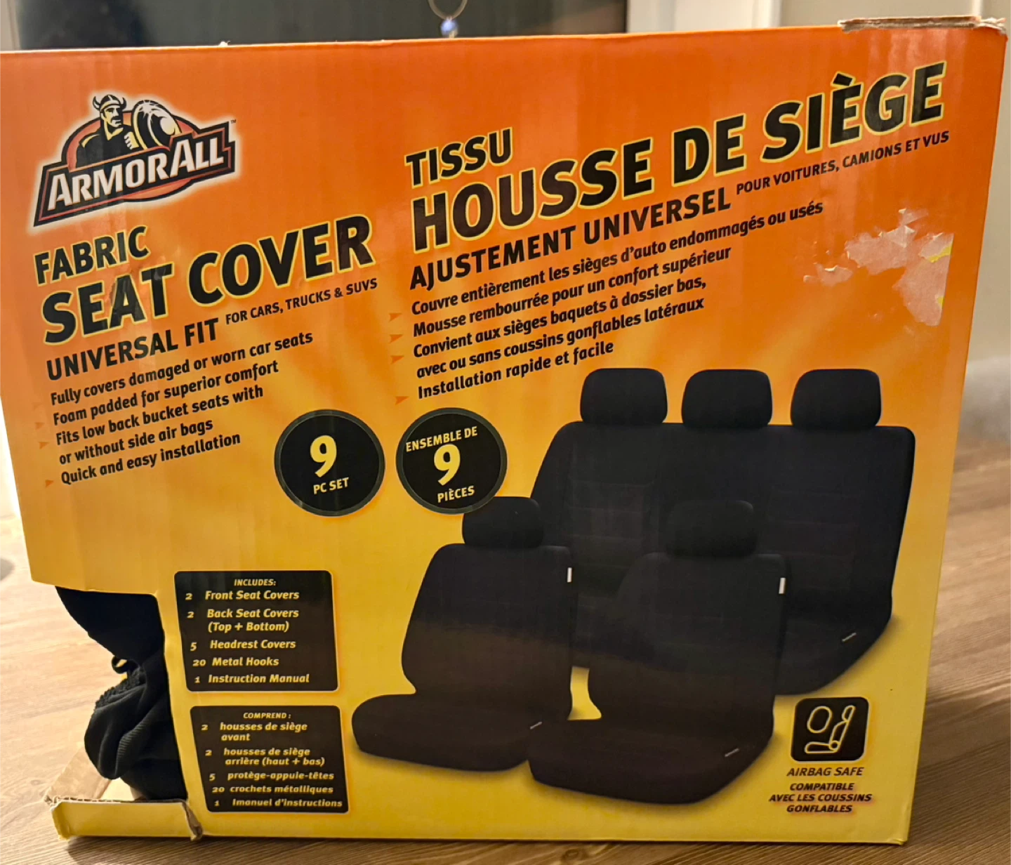 Armour All universal seat covers #cleanout