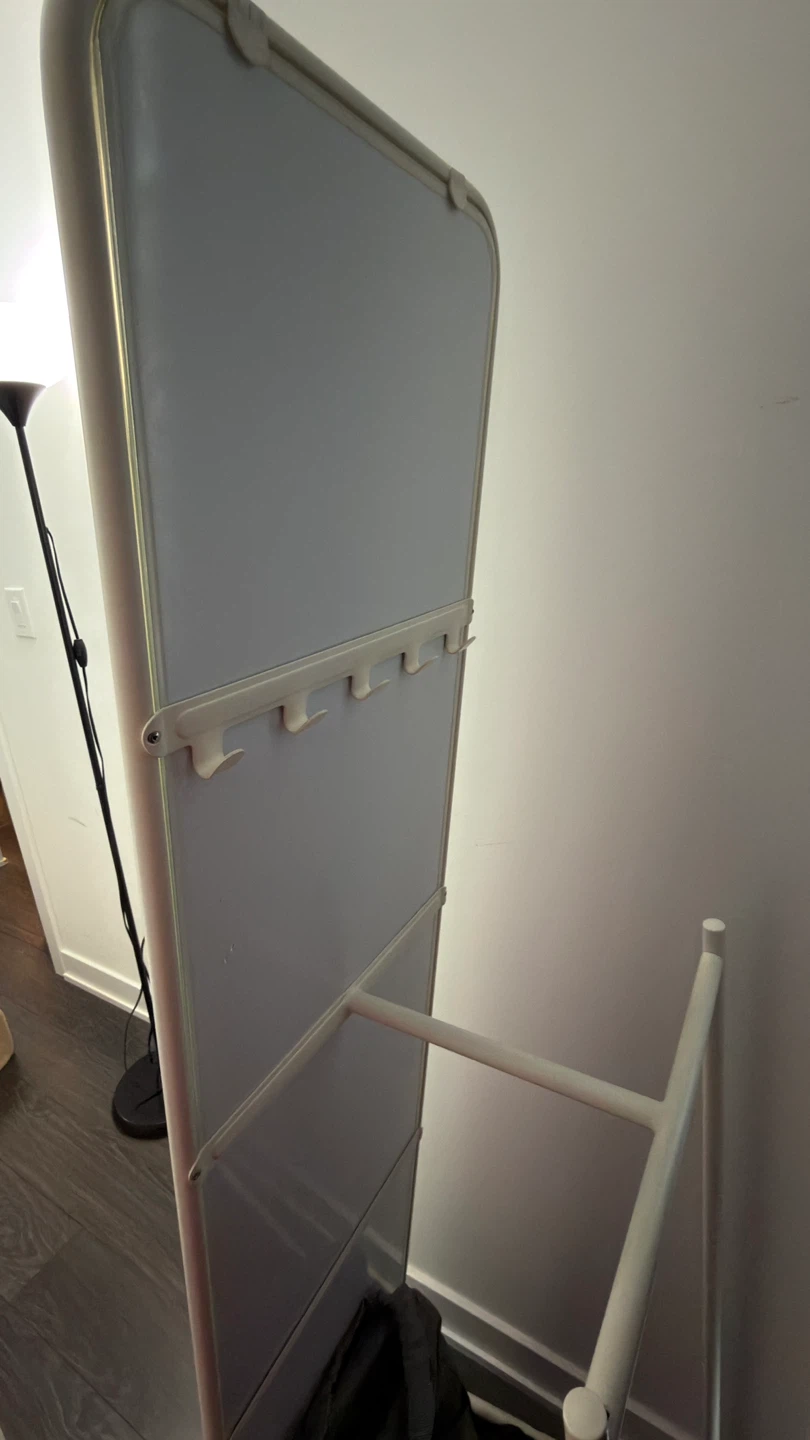 IKEA KNAPPER Standing Mirror - White - photo 2