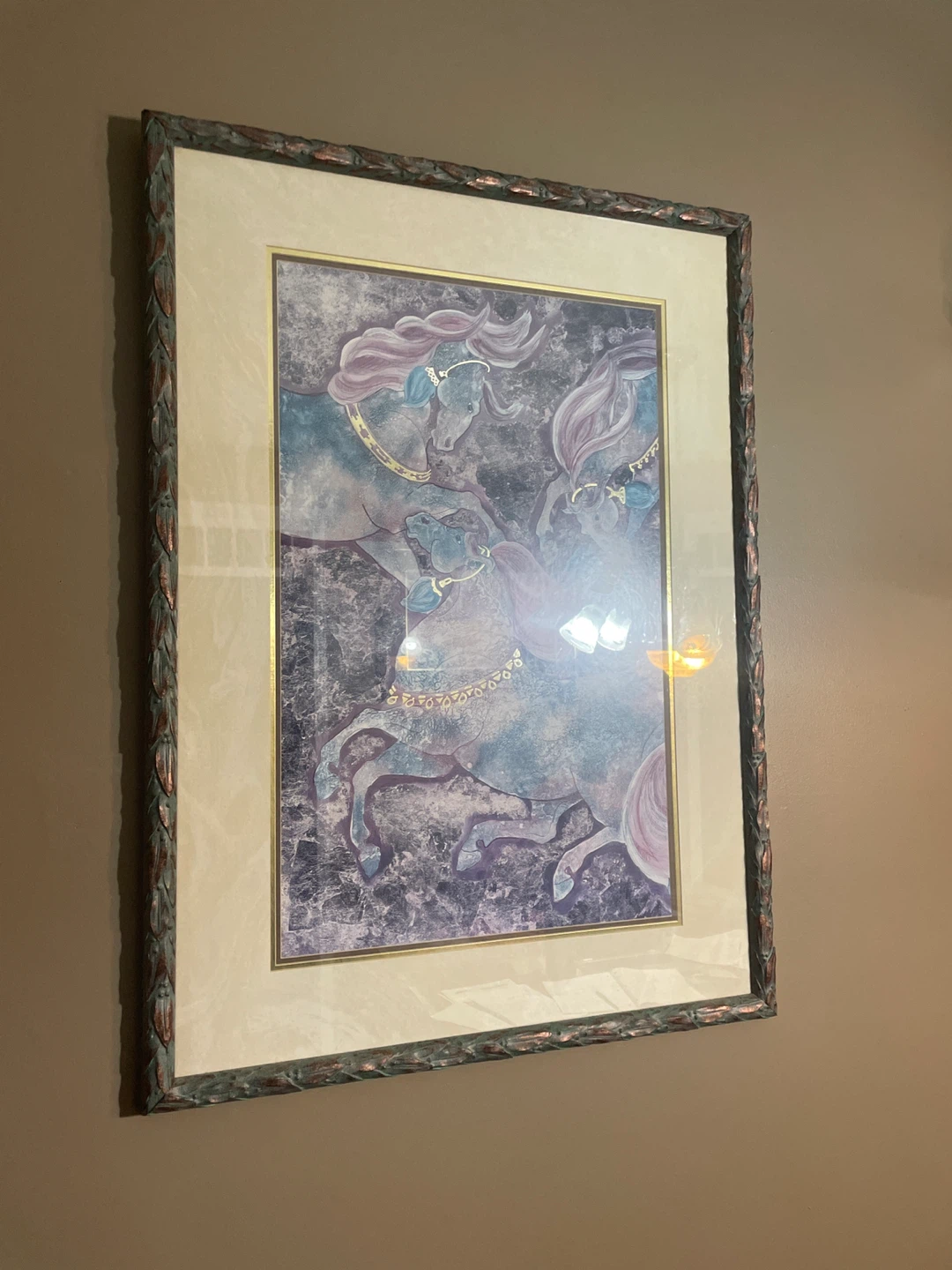 Framed Horse Art - photo 2